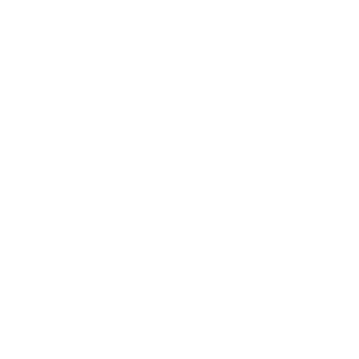 A white icon of praying hands holding prayer beads.