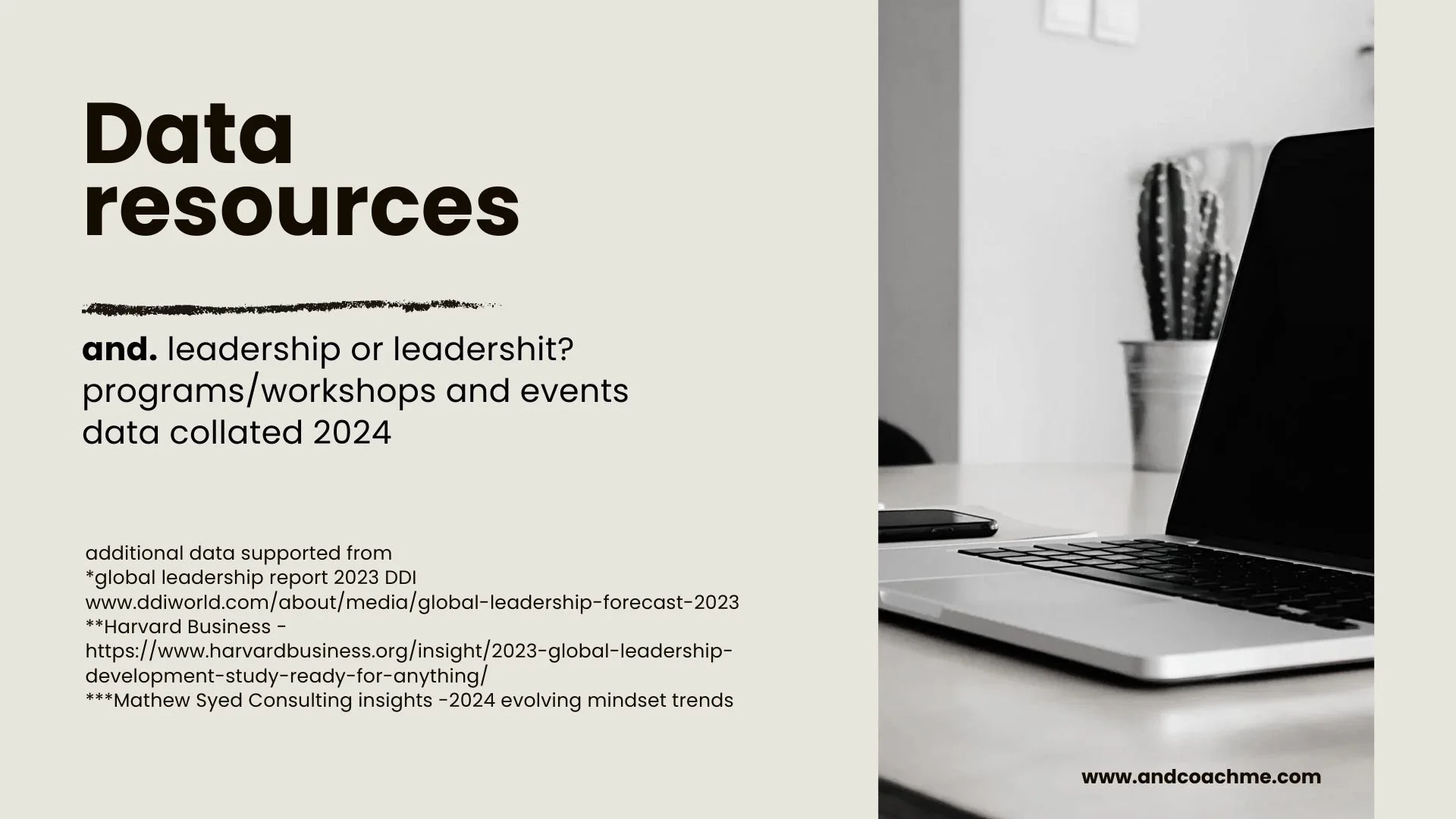 Data resources Leadership or leadershit whitepaper 2024-2025