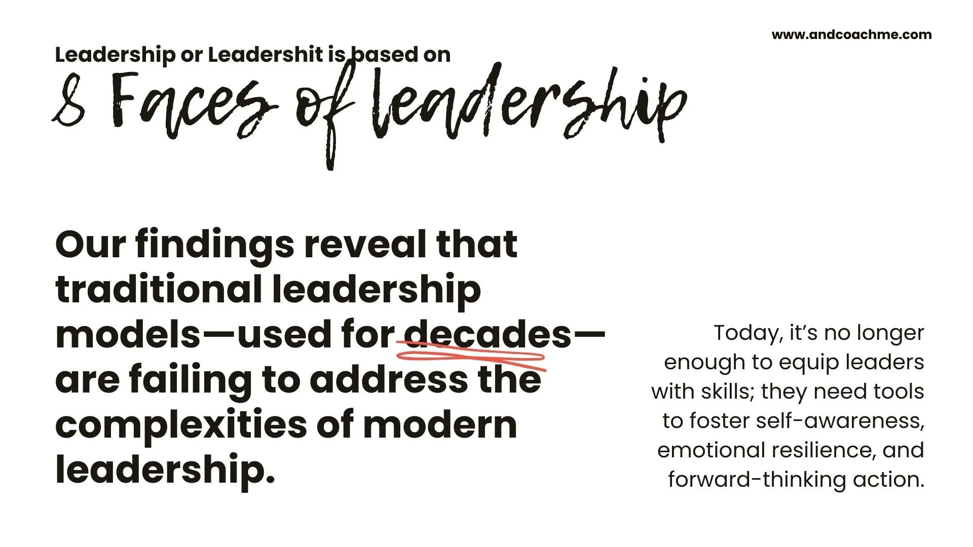 8 faces of Leadership or leadershit whitepaper 2024-2025