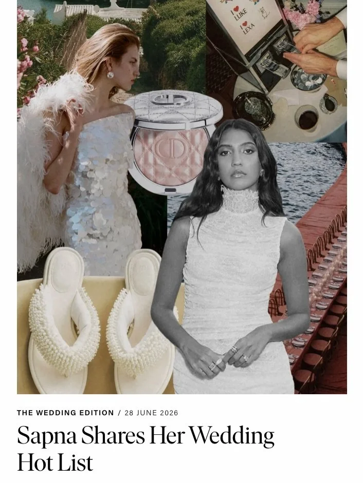 When @sapna_rao shares her wedding inspo and includes your work >>> 😮&zwj;💨

thank youuuu @sheerluxe 🤍

&mdash;

MAKTUBI is a wedding stationery studio designing fashion-forward, editorial invitations and paper goods for modern celebratio