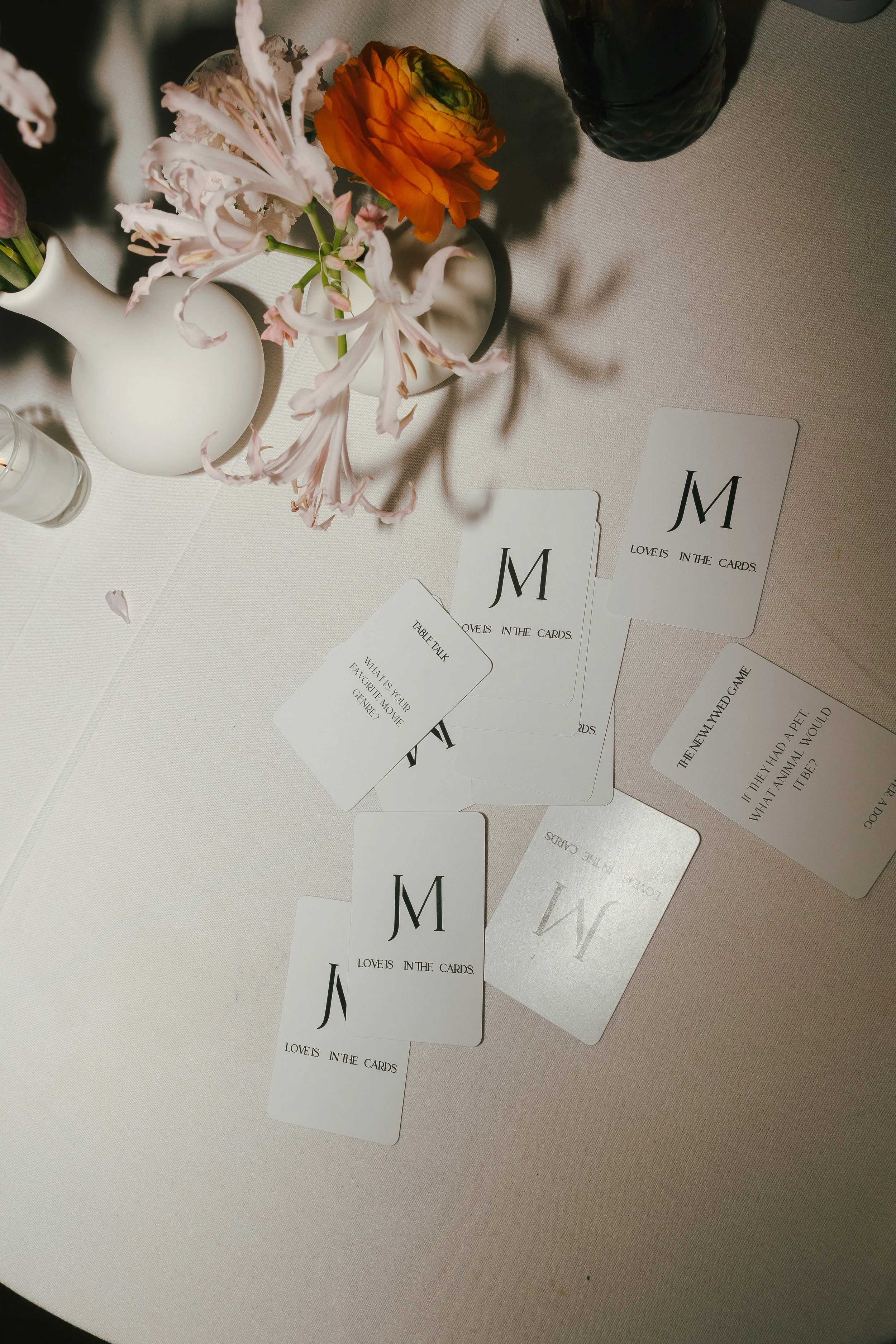 Cool bespoke wedding stationery, modern, untraditional, save the date, wedding menu design, illustration