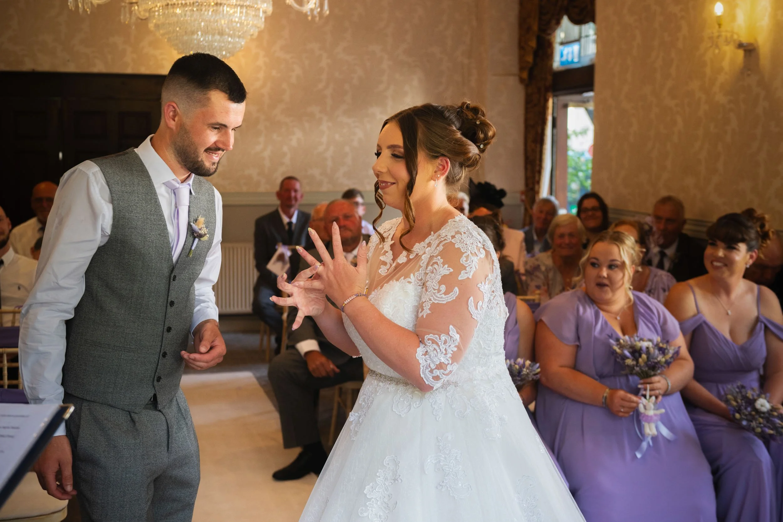 Weston Hall Hotel Wedding Photography - AJTImages