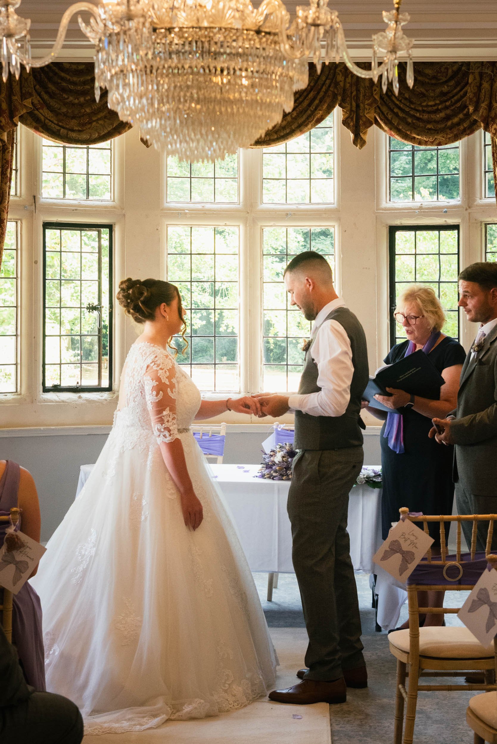Weston Hall Hotel Wedding Photography - AJTImages