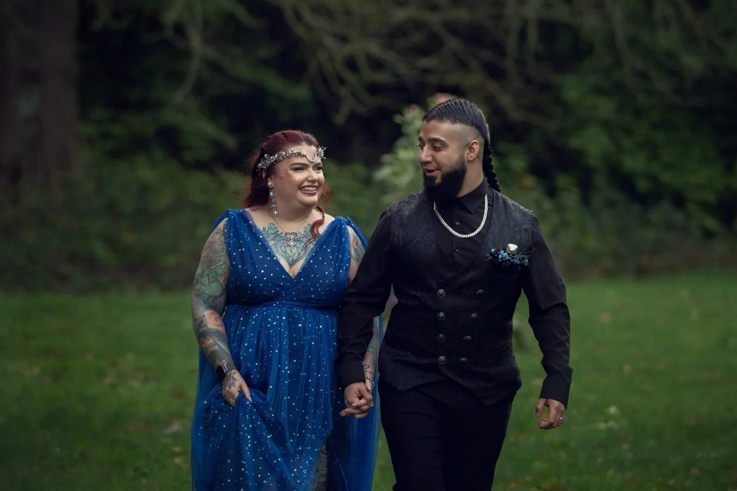 The lovely Joanne &amp; Khaleel just married at @whitleyhallhotel 🖤

#ajtimages #alternativeweddingphotographer #whitleyhallwedding #whitleyhallweddingphotographer