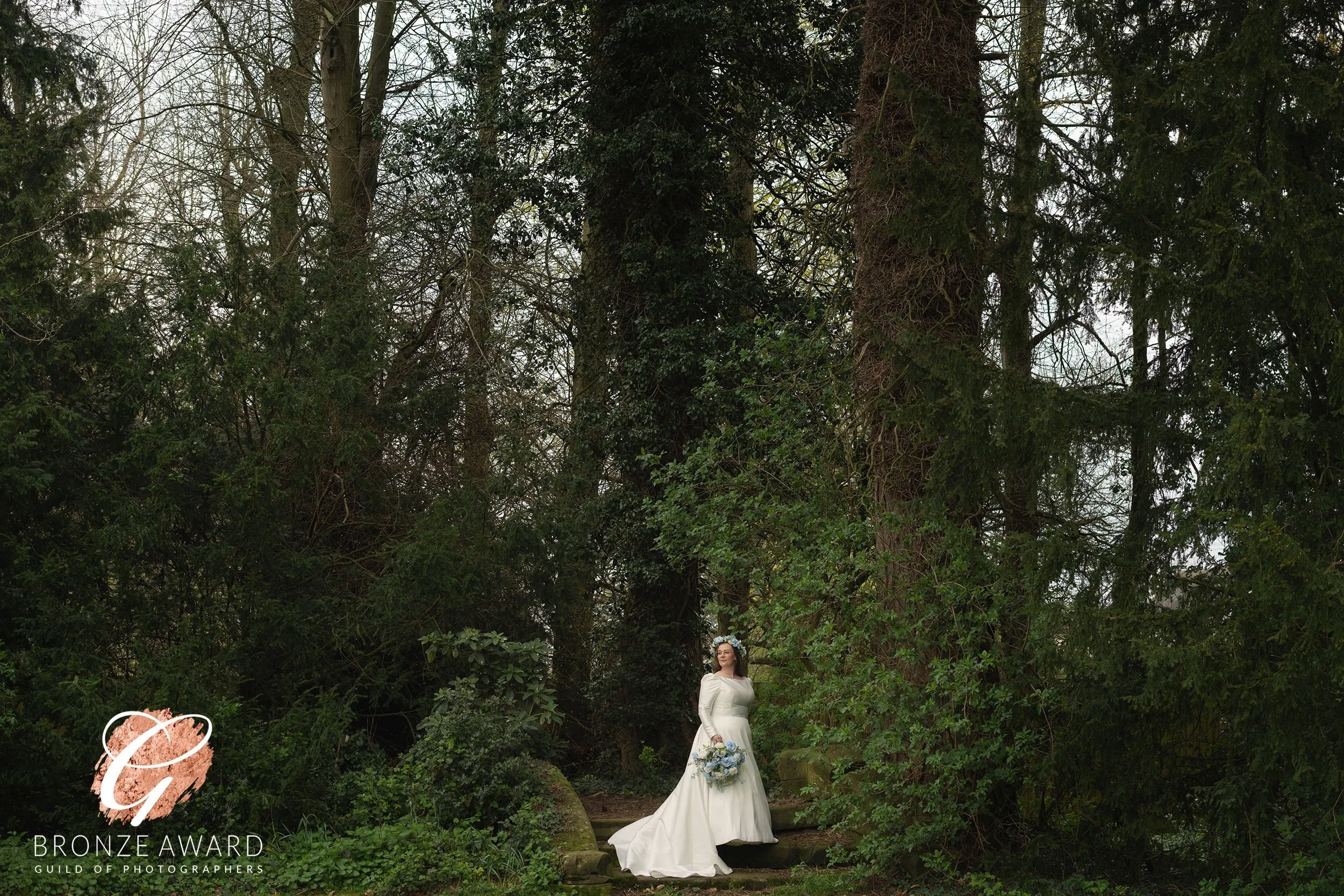 Pleased to have received another award from  @theguildofphotographers The lovely Beth in the stunning grounds of @westonhallhotel 💞
.
.
.
#ajtimages
#alternativeweddingphotographer 
#altweddingphotographer 
#guildofphotogaphers