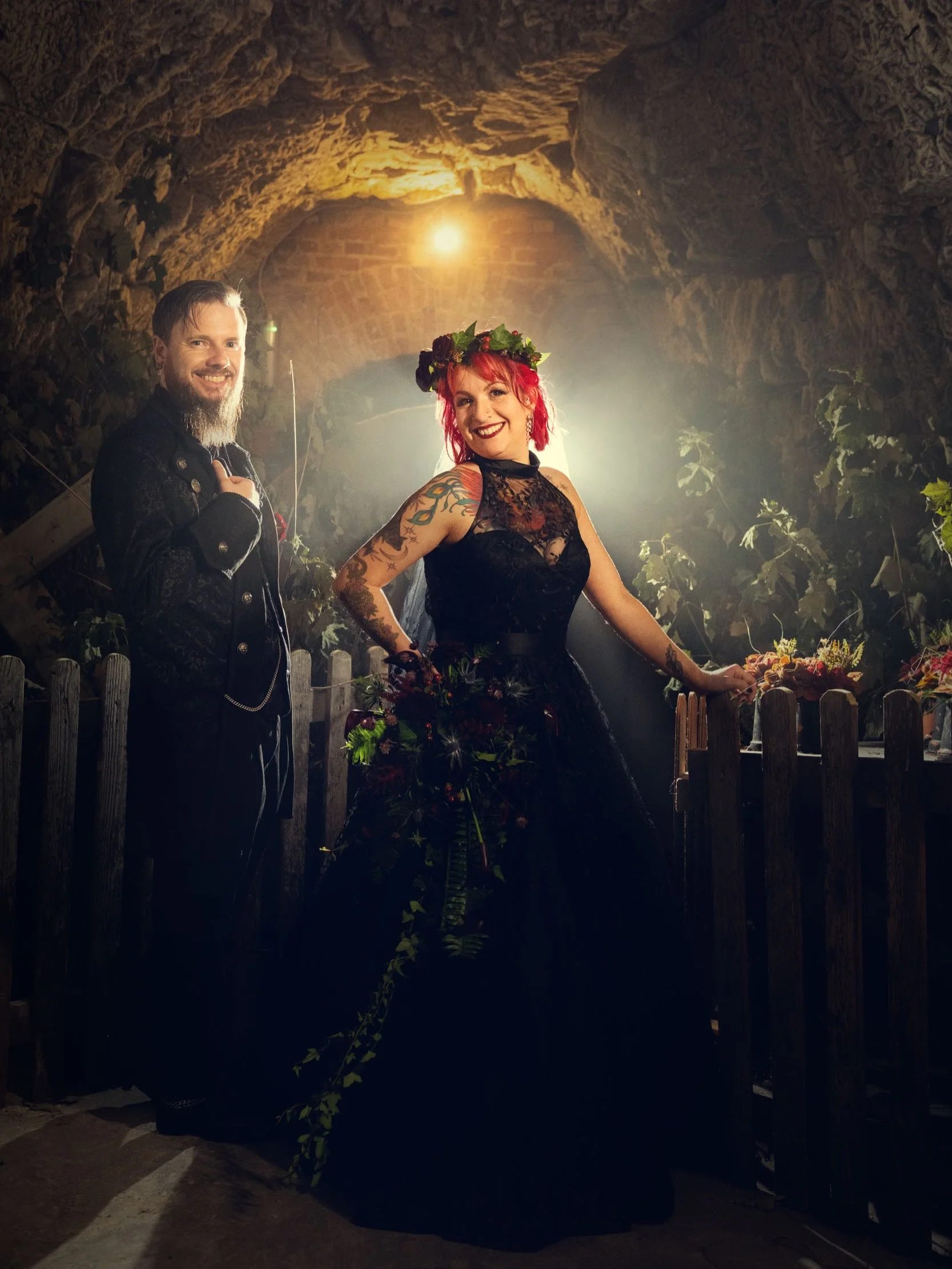 What a fantastic day we had capturing Heather &amp; Vinny&rsquo;s wedding day at the historic @fortamherstuk ! A day filled with love, canons and lots of good music 🖤 Congratulations Mr &amp; Mrs Black 🖤

#ajtimages  #alternativeweddingphotographer