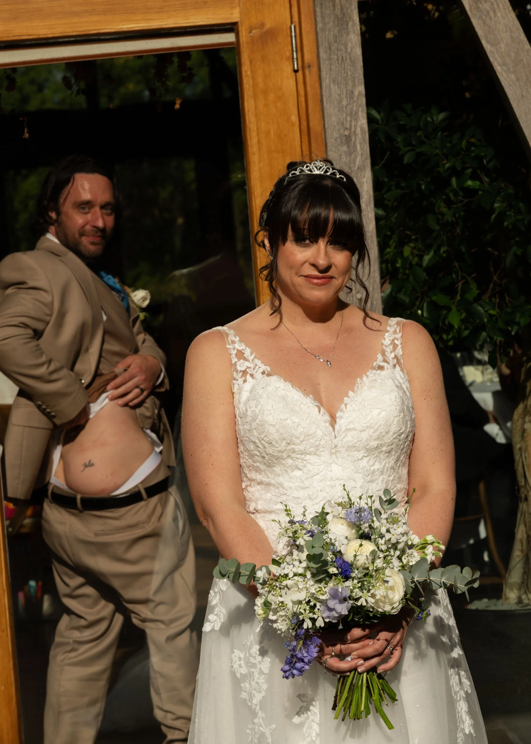 Mythe Barn Wedding Photography - AJTImages