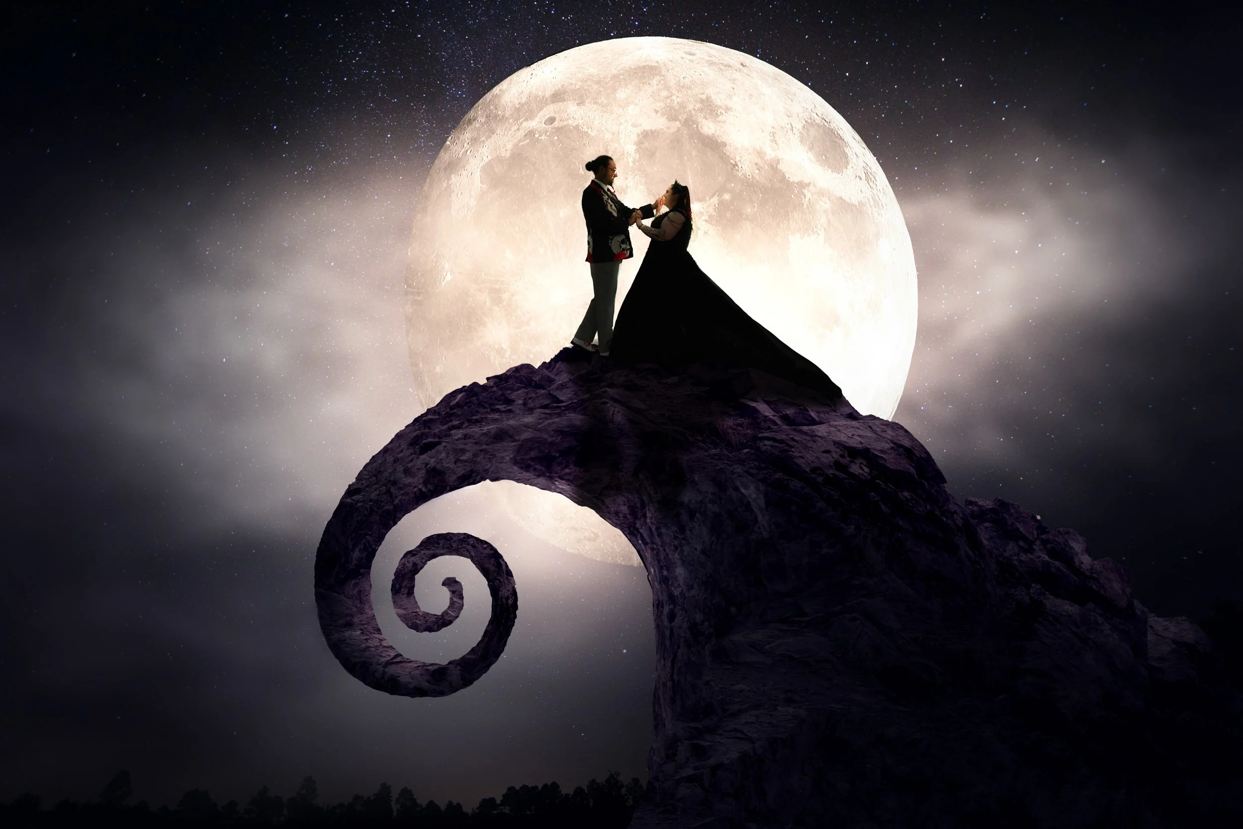 Gothic Wedding Photography - AJTImages