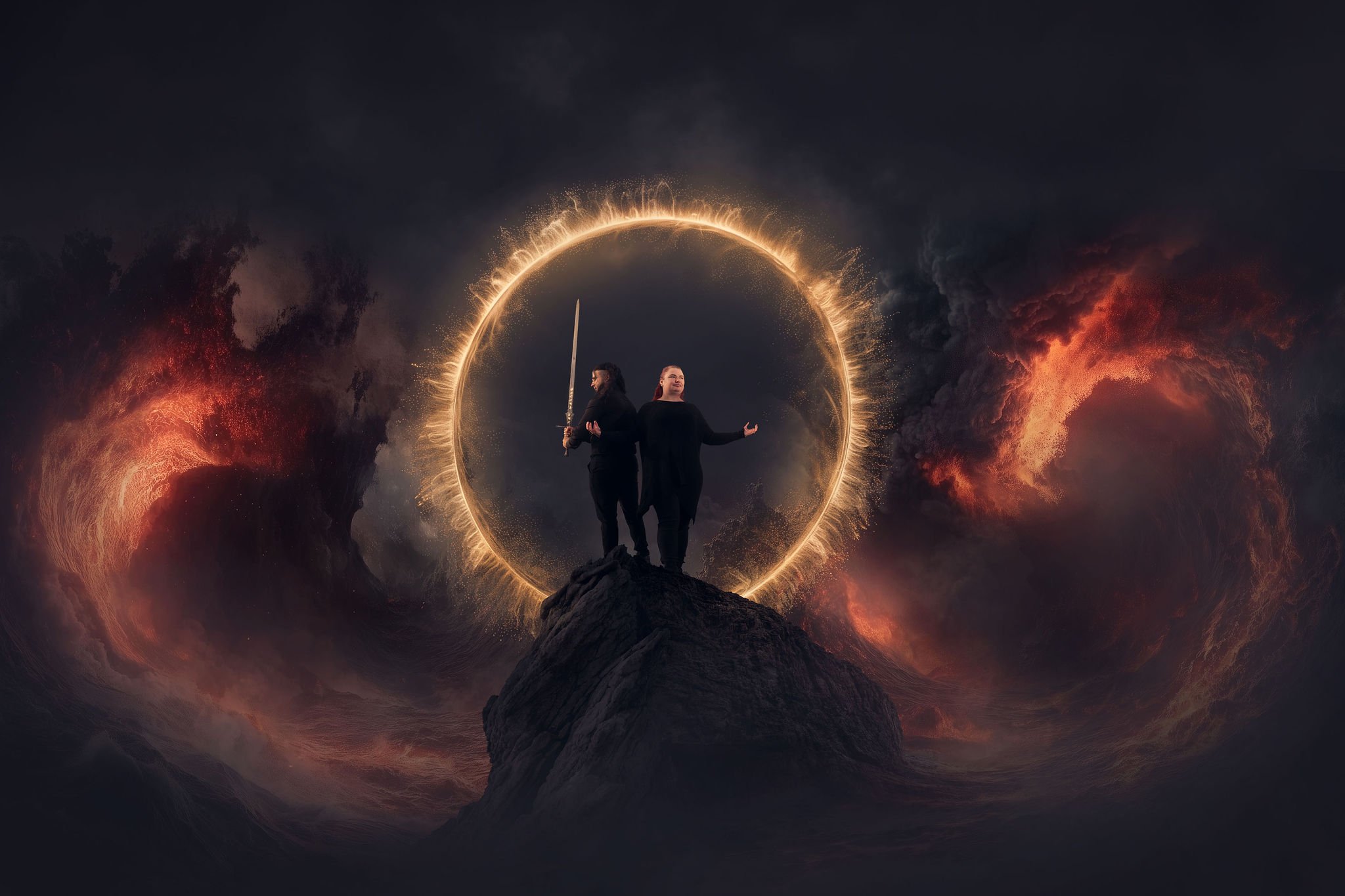 witcher inspired photoshoot ajtimages