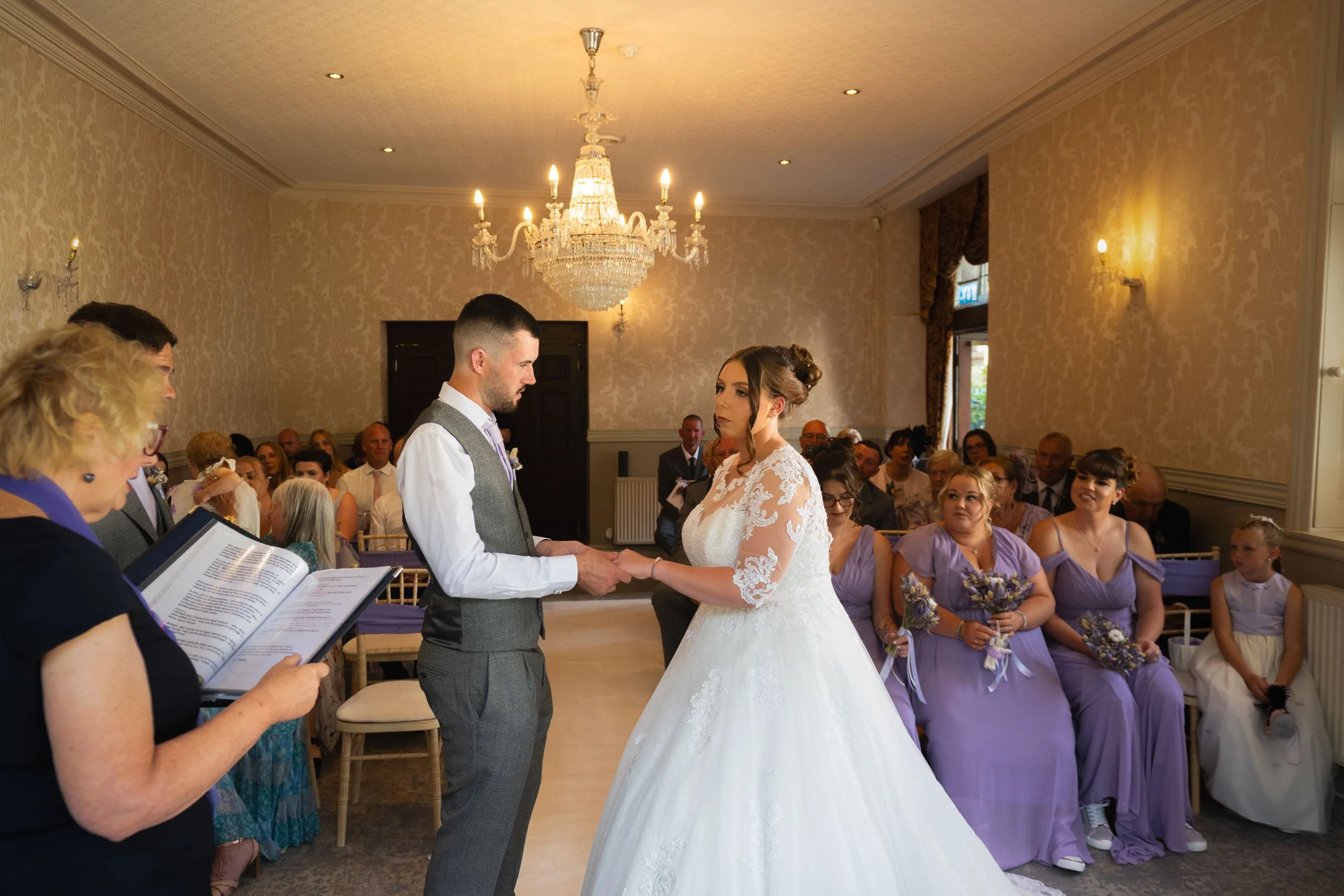 Weston Hall Hotel Wedding Photography - AJTImages