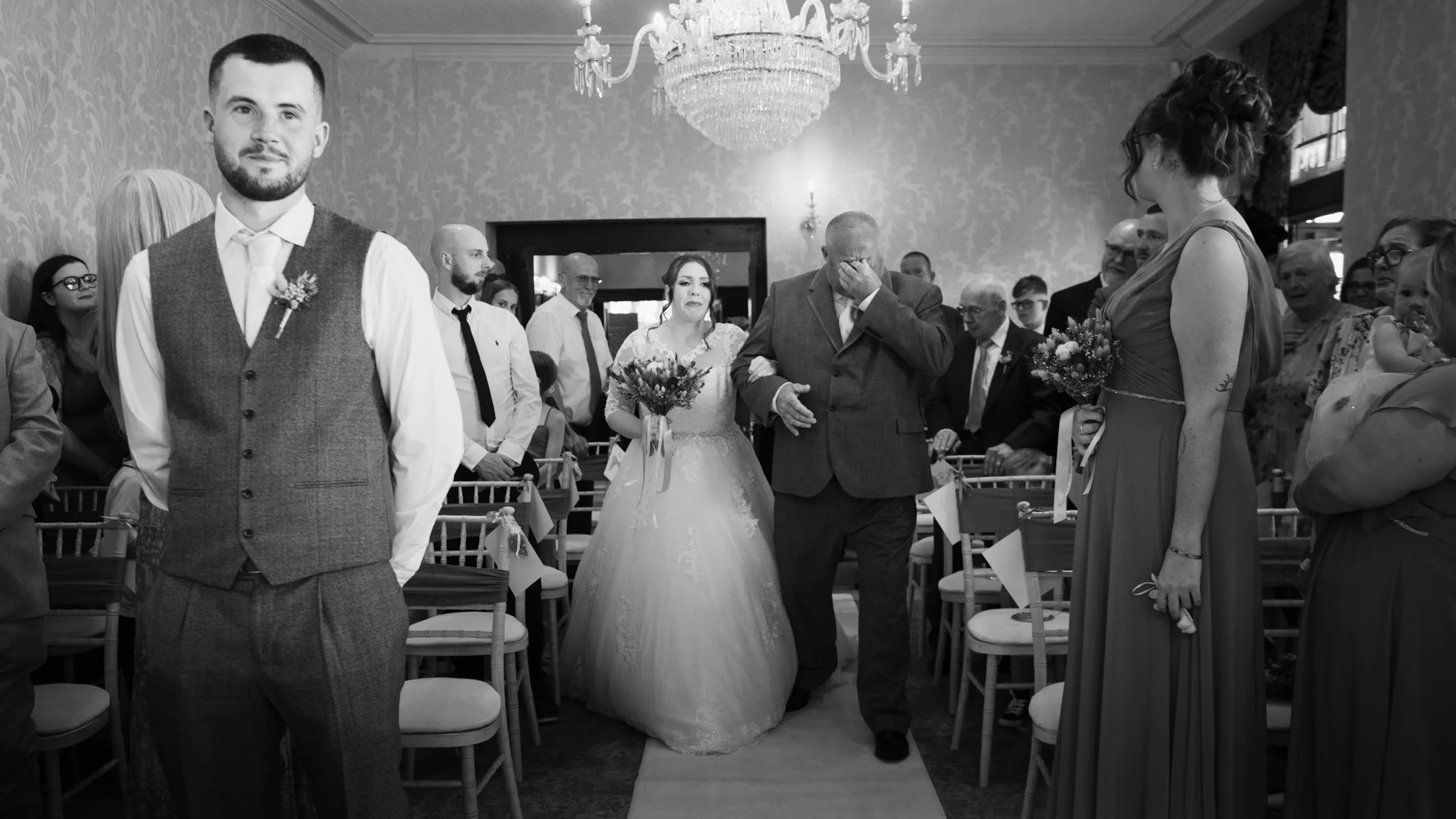Weston Hall Hotel Wedding Photography - AJTImages