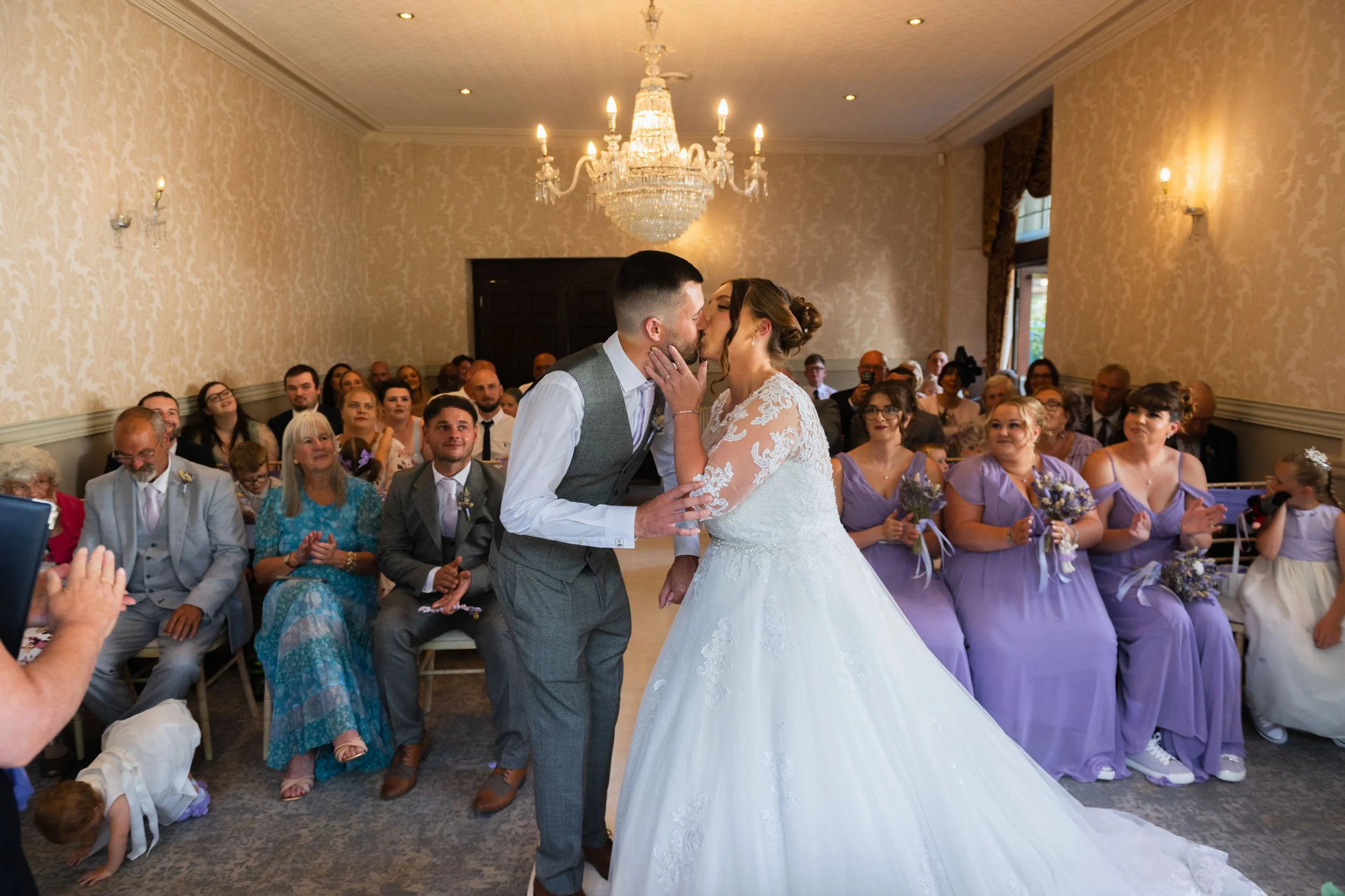 Weston Hall Hotel Wedding Photography - AJTImages