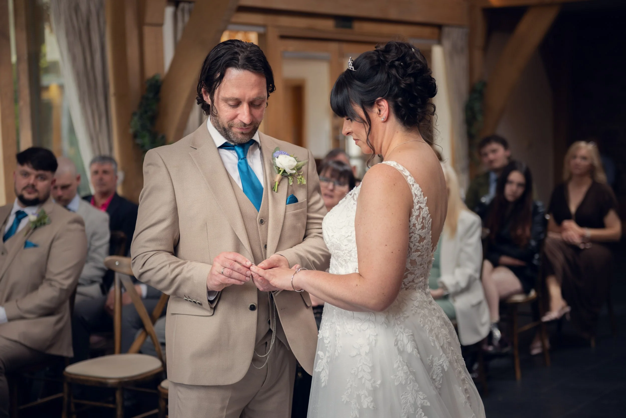 Mythe Barn Wedding Photography - AJTImages