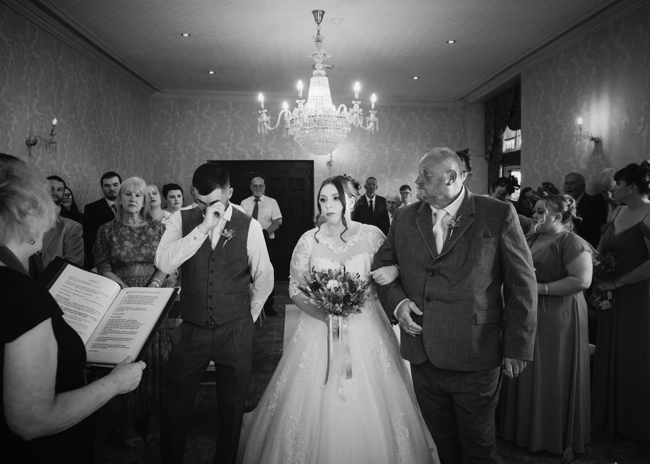 Weston Hall Hotel Wedding Photography - AJTImages