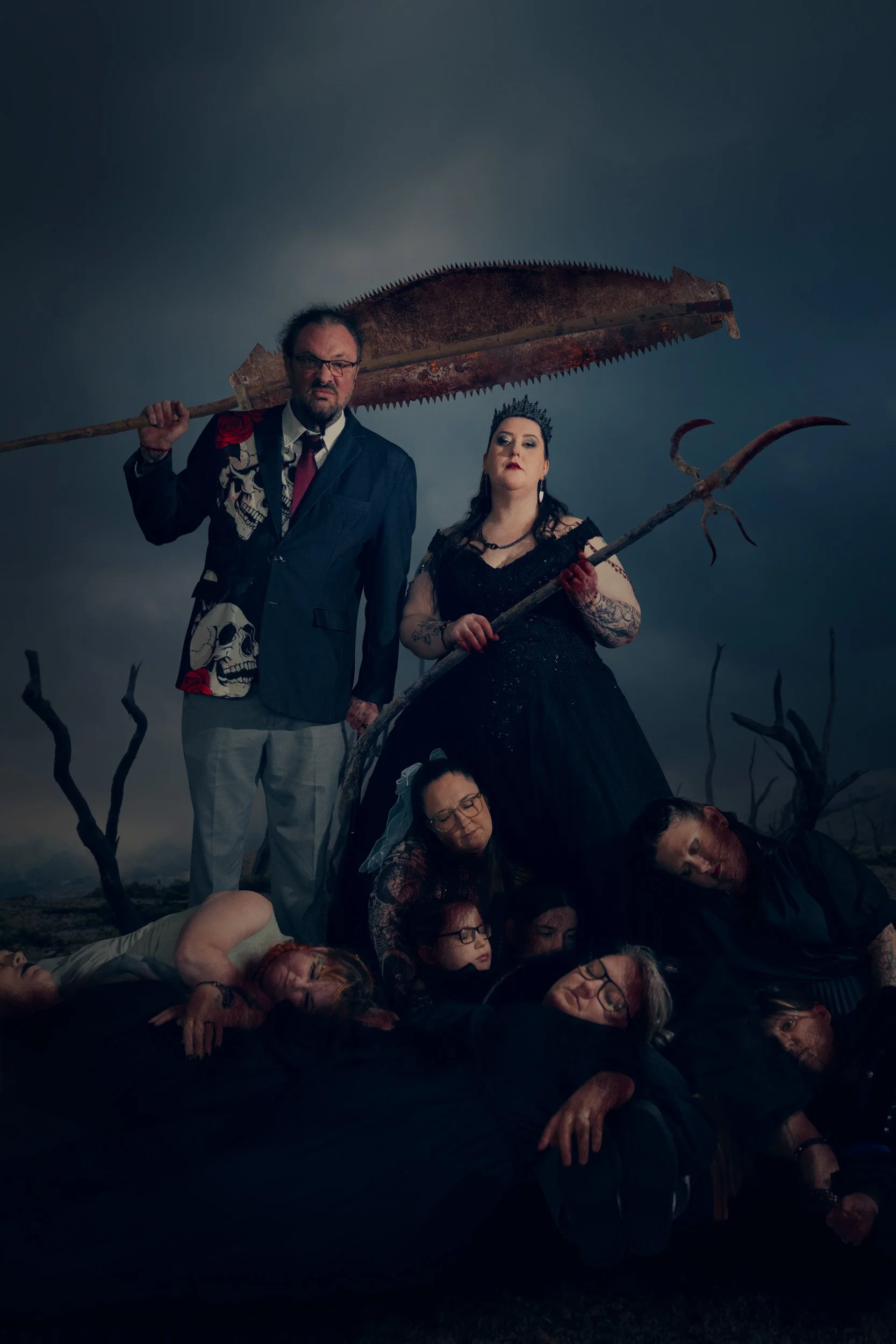 Gothic Wedding Photography - AJTImages