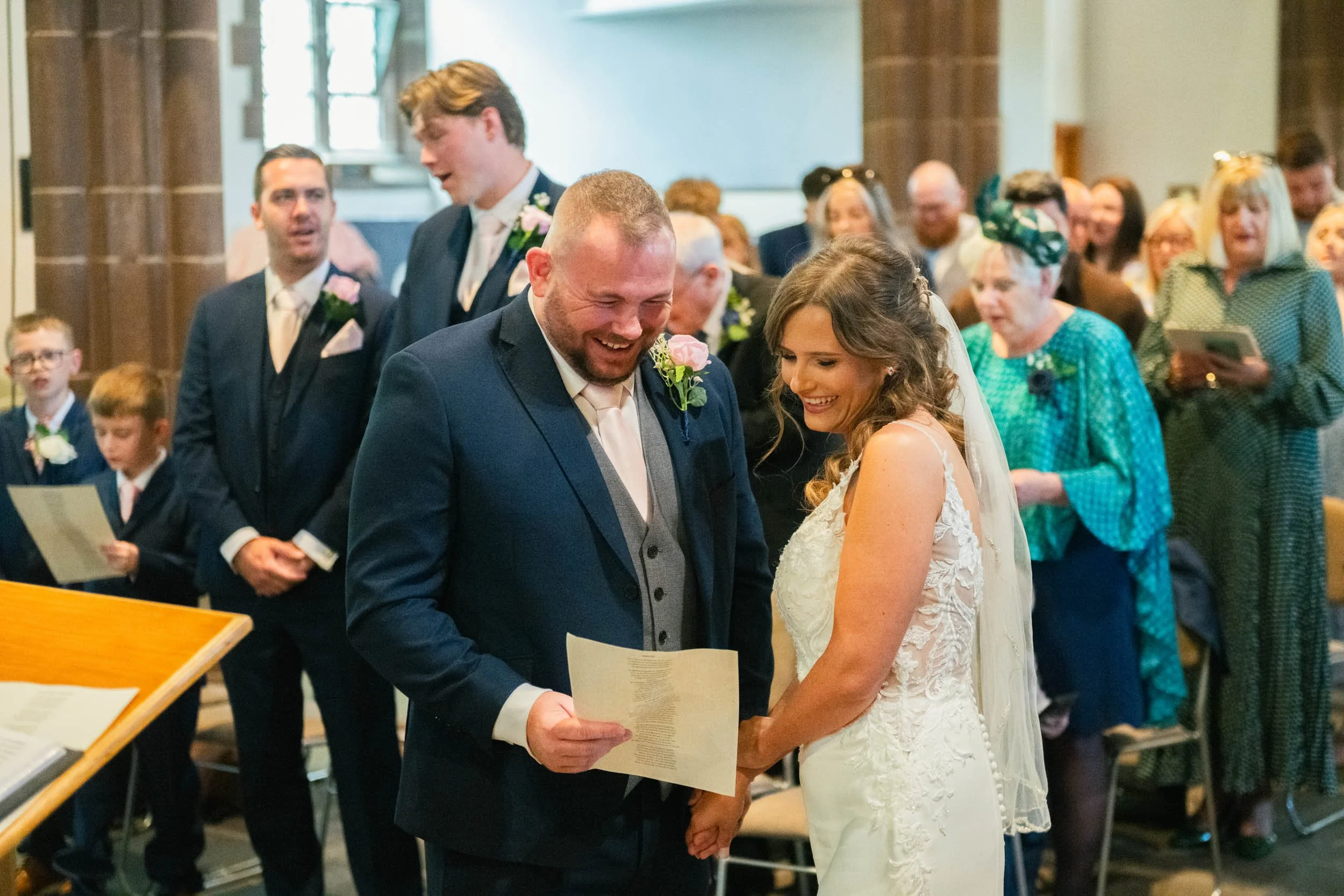 All Saints Church Bedworth Wedding Photography - AJTImages 