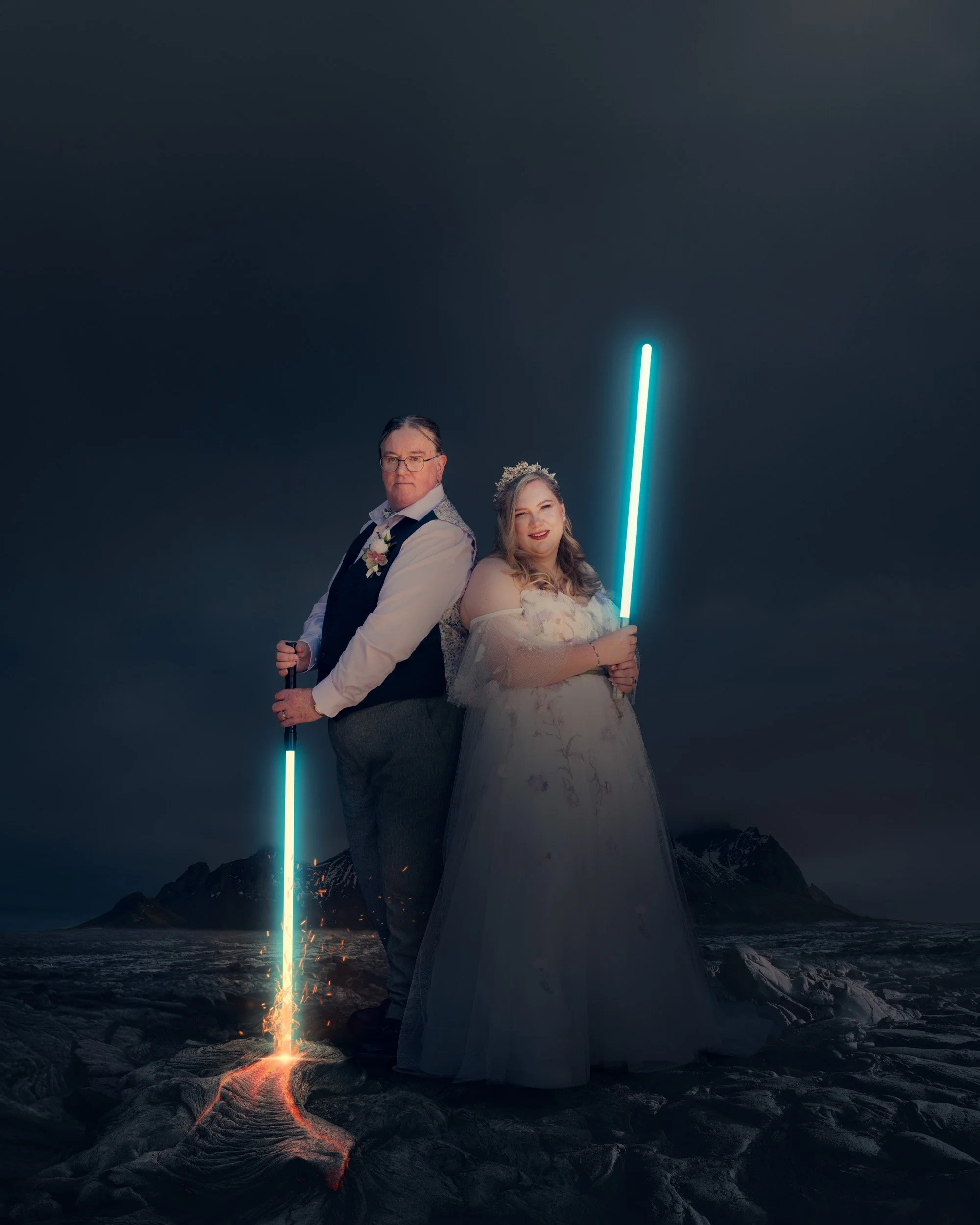 Star Wars Inspired Wedding Photography - AJTImages