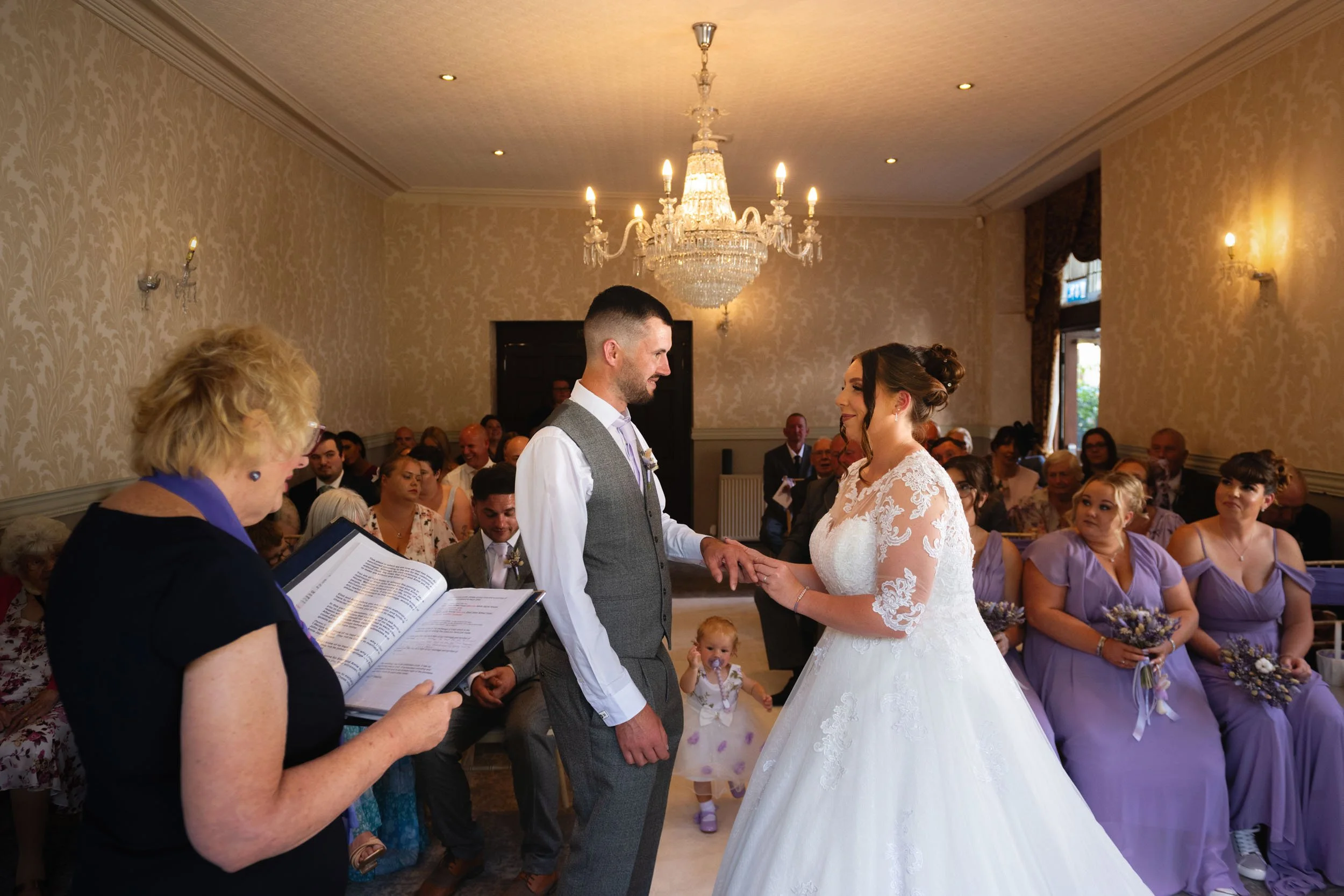 Weston Hall Hotel Wedding Photography - AJTImages