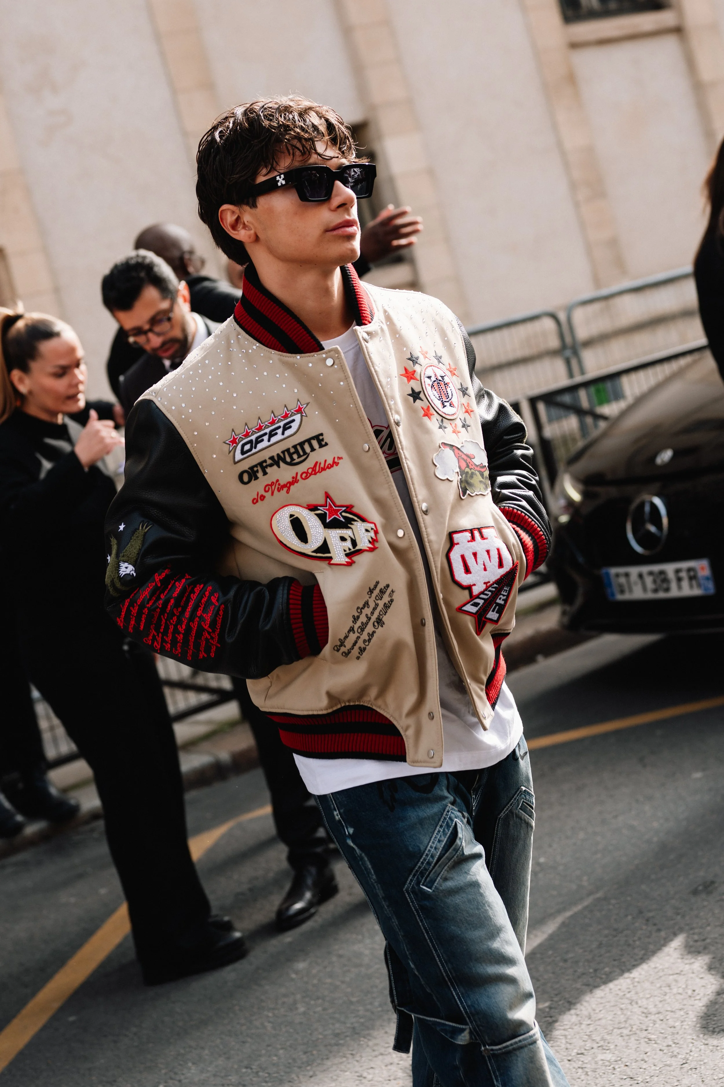 Off-White show guests Paris