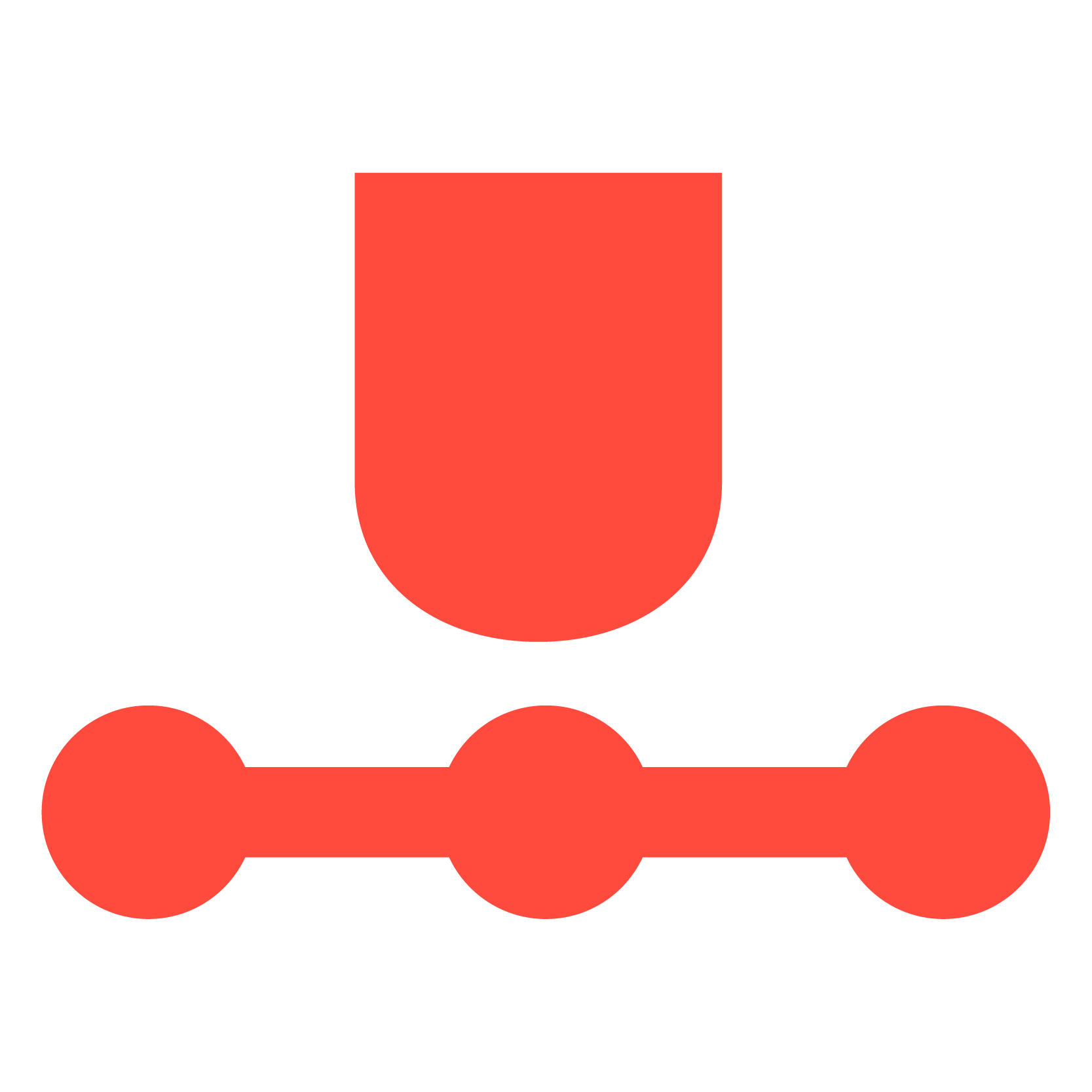 Social media icon showing sharing options, used to link to social channels.