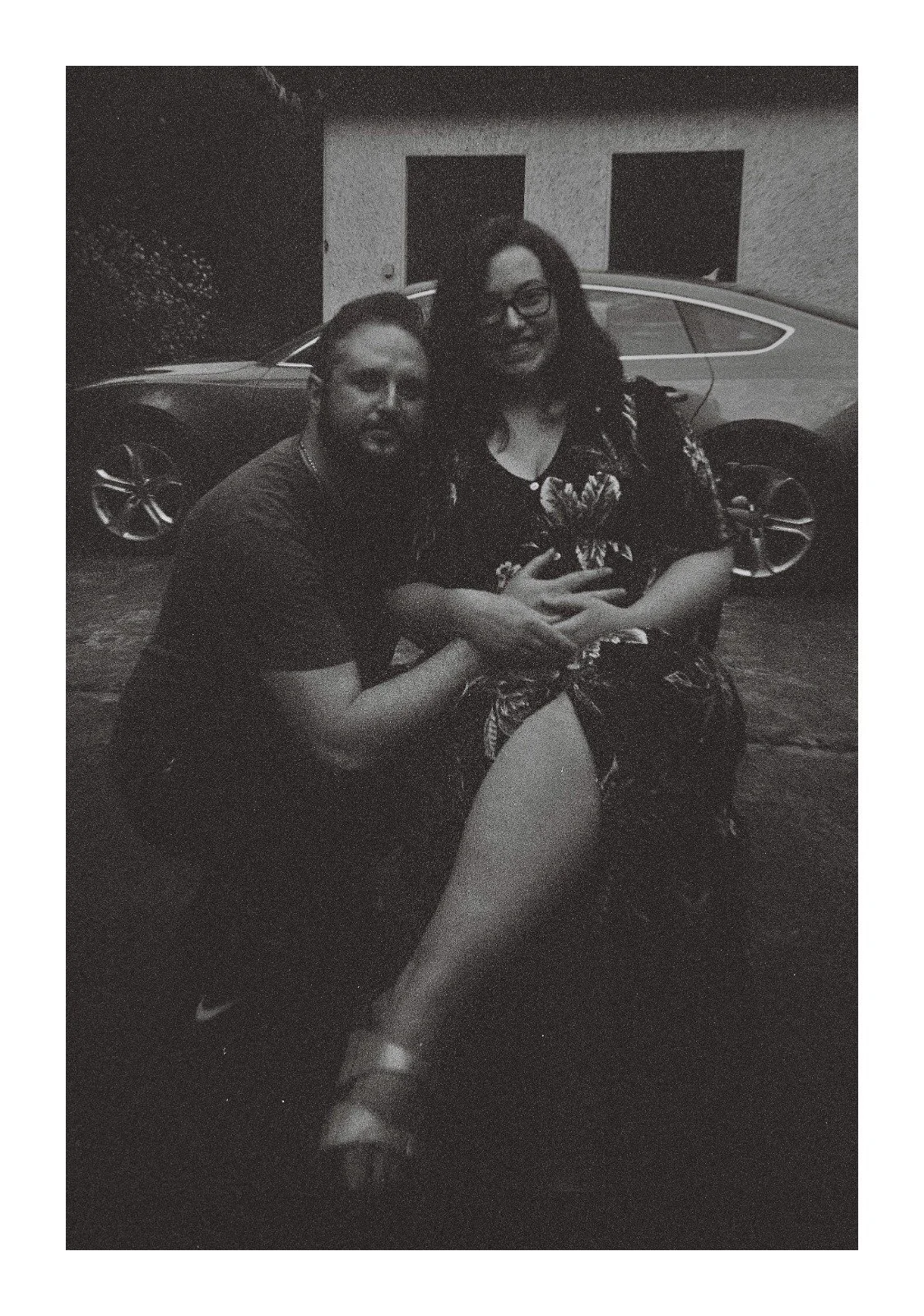 Cathal & Sarah with Éala in tow