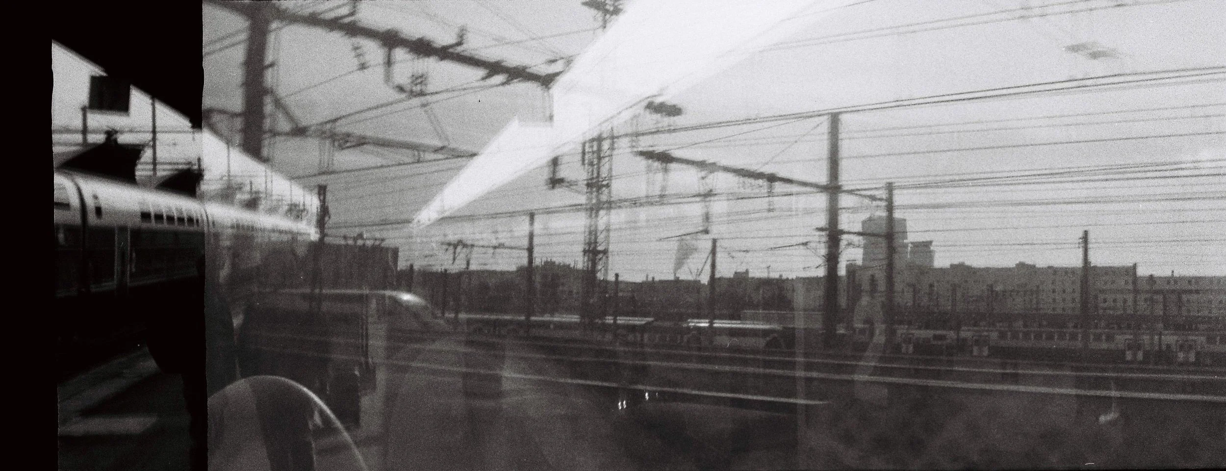 Leaving Paris on the TGV