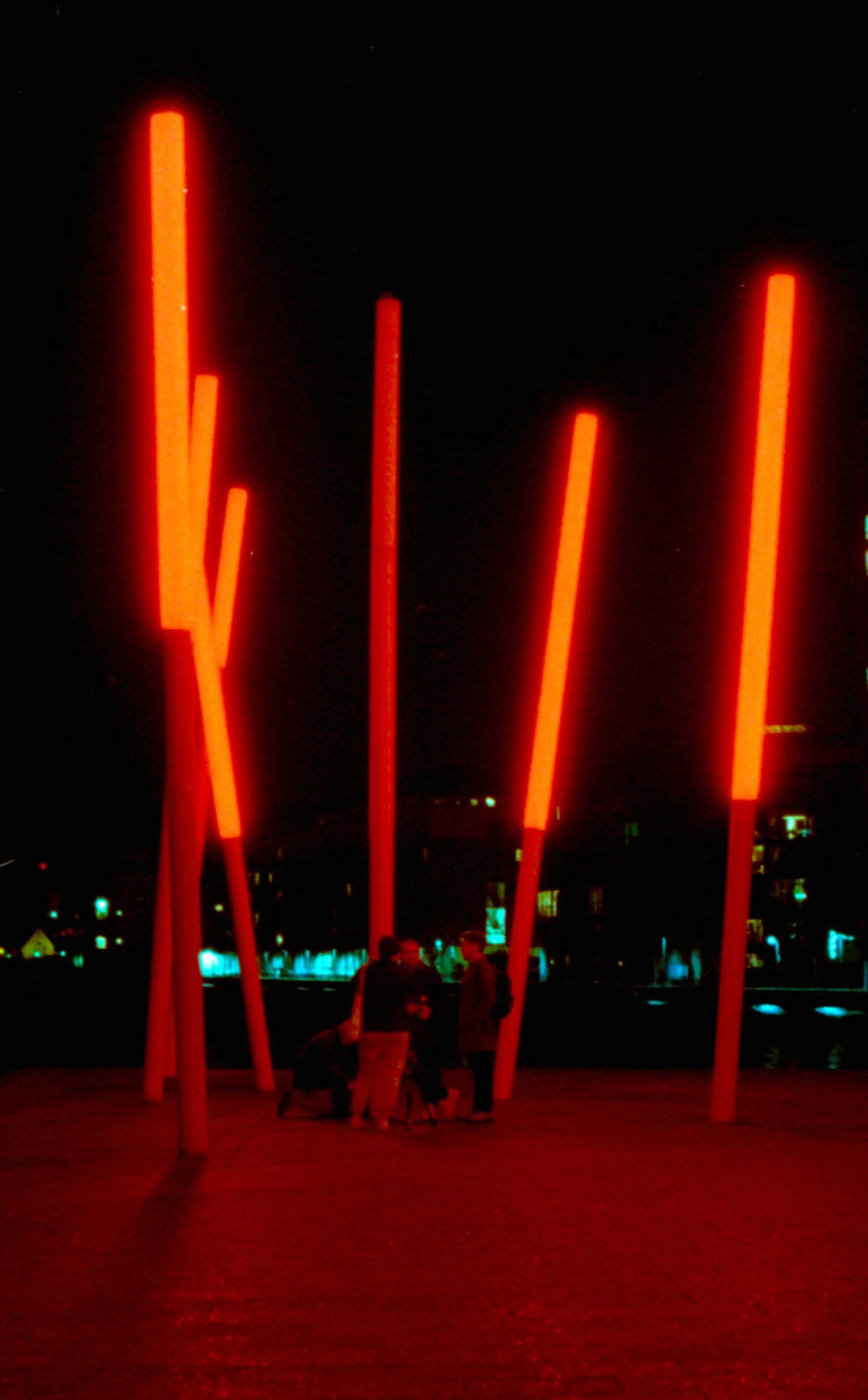 The Ireland Analog crew by the Bord Gáis [Lomo 800]