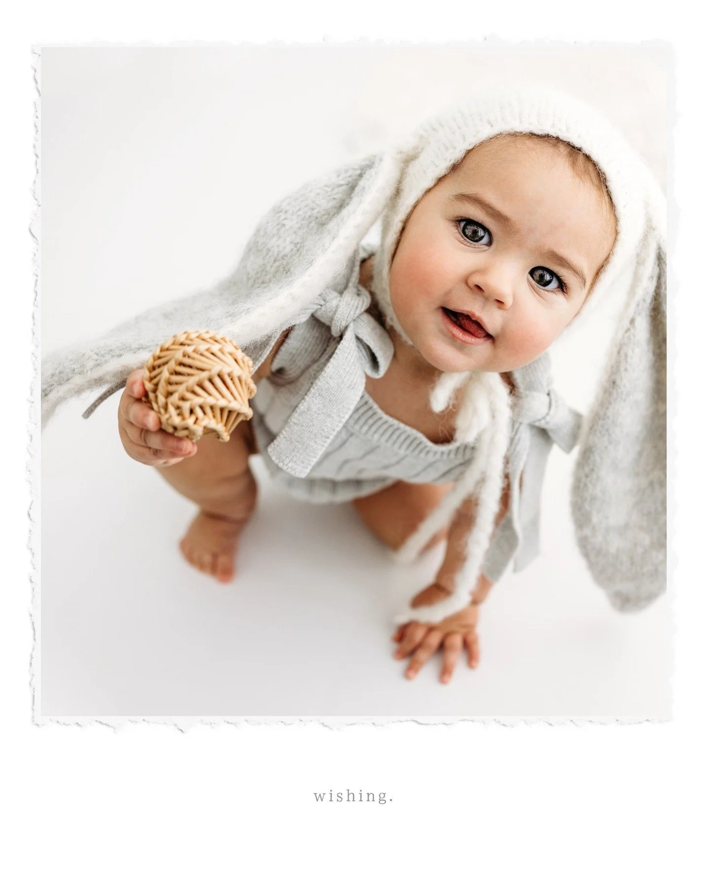 Long weekend loading...

This little bunny in the studio today, one more session Saturday before I take a little break with my family. 

Wishing you all a Happy &amp; Chocolate filled Easter 🤍