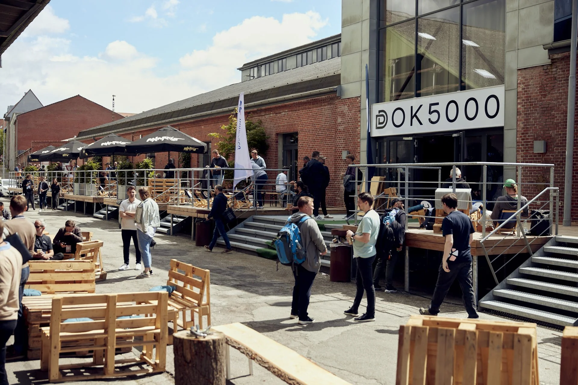 Gæster til konference i DOK5000