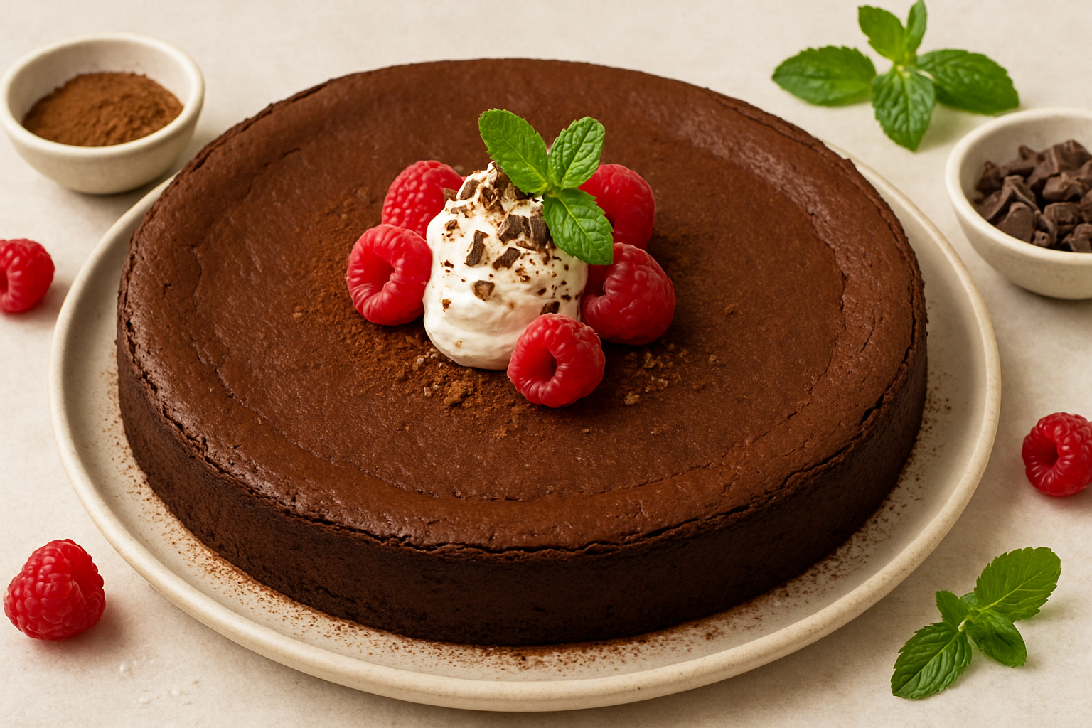 Flourless Chocolate Torte (Dairy-Free)