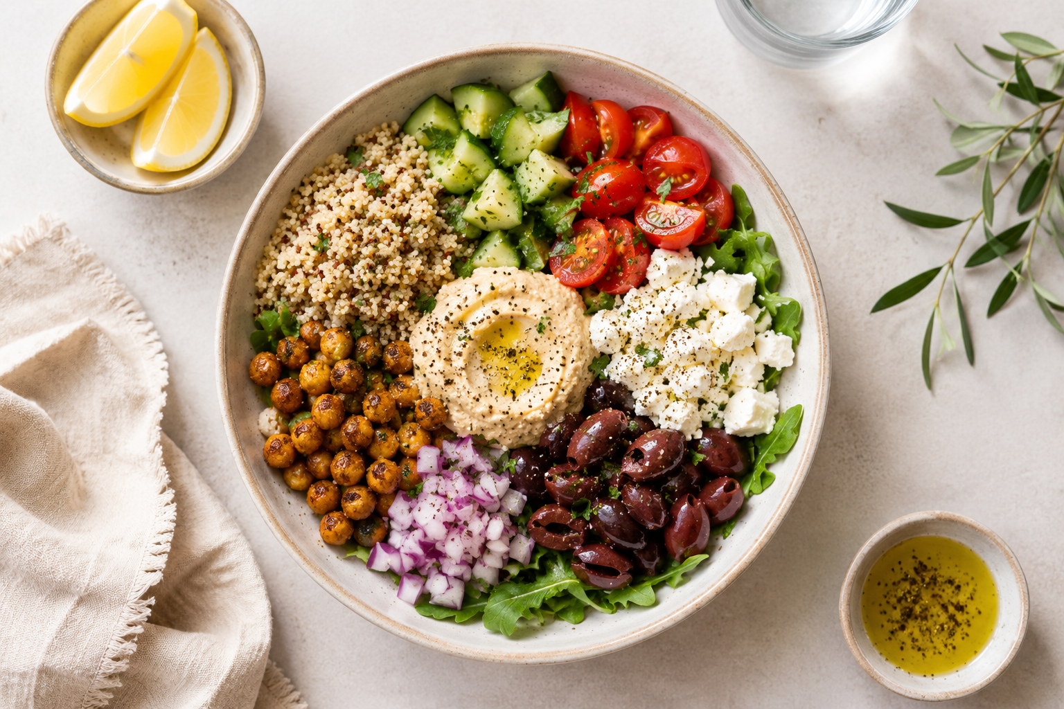 Mediterranean Brain-Boost Bowl (GF, DF)