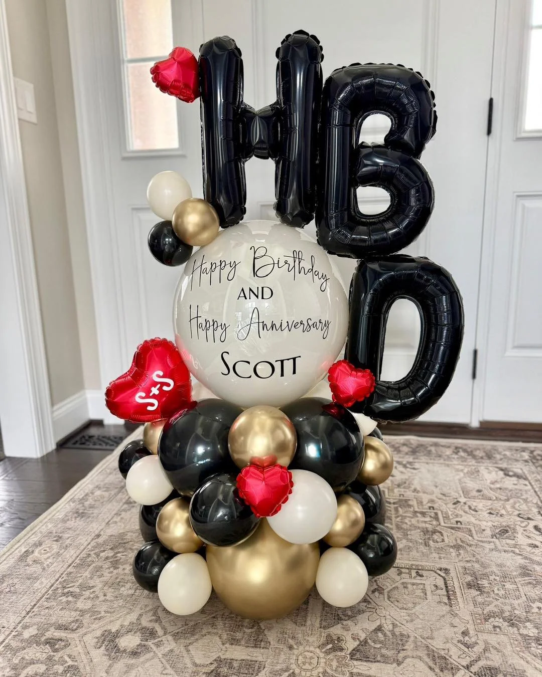 ✨❤️🖤 Happy Birthday Scott and Happy Anniversary to my wonderful clients! 🖤❤️✨

Thank you for always letting me be a part of your celebrations. 🎈🫶
.
.
.
.
.
#happybirthday #birthday #birthdayballoons #balloondecor #happyanniversary #anniversarybal