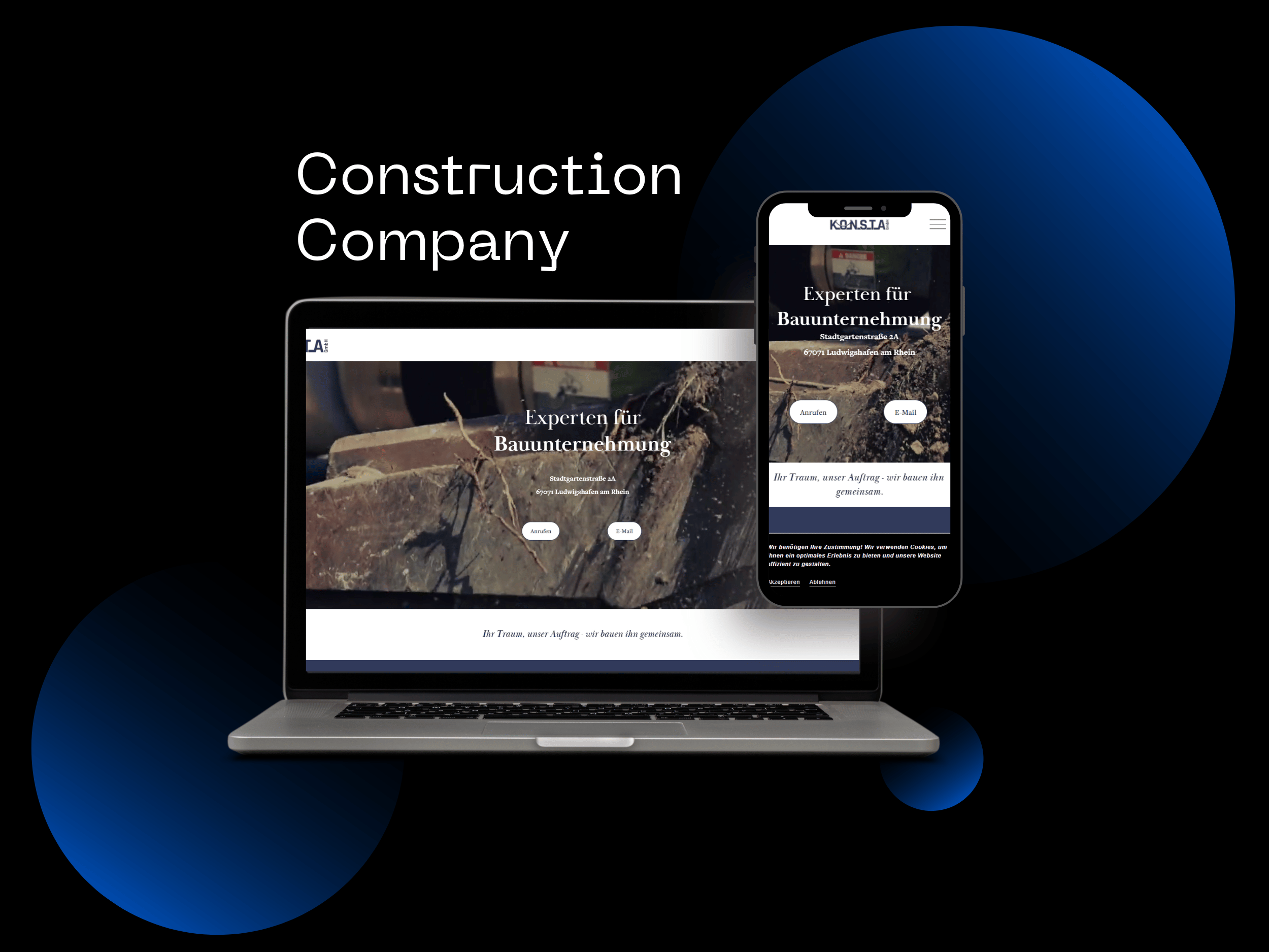 Squarespace Webdesign for  Construction Company Mobile Responsive and desktop view.png