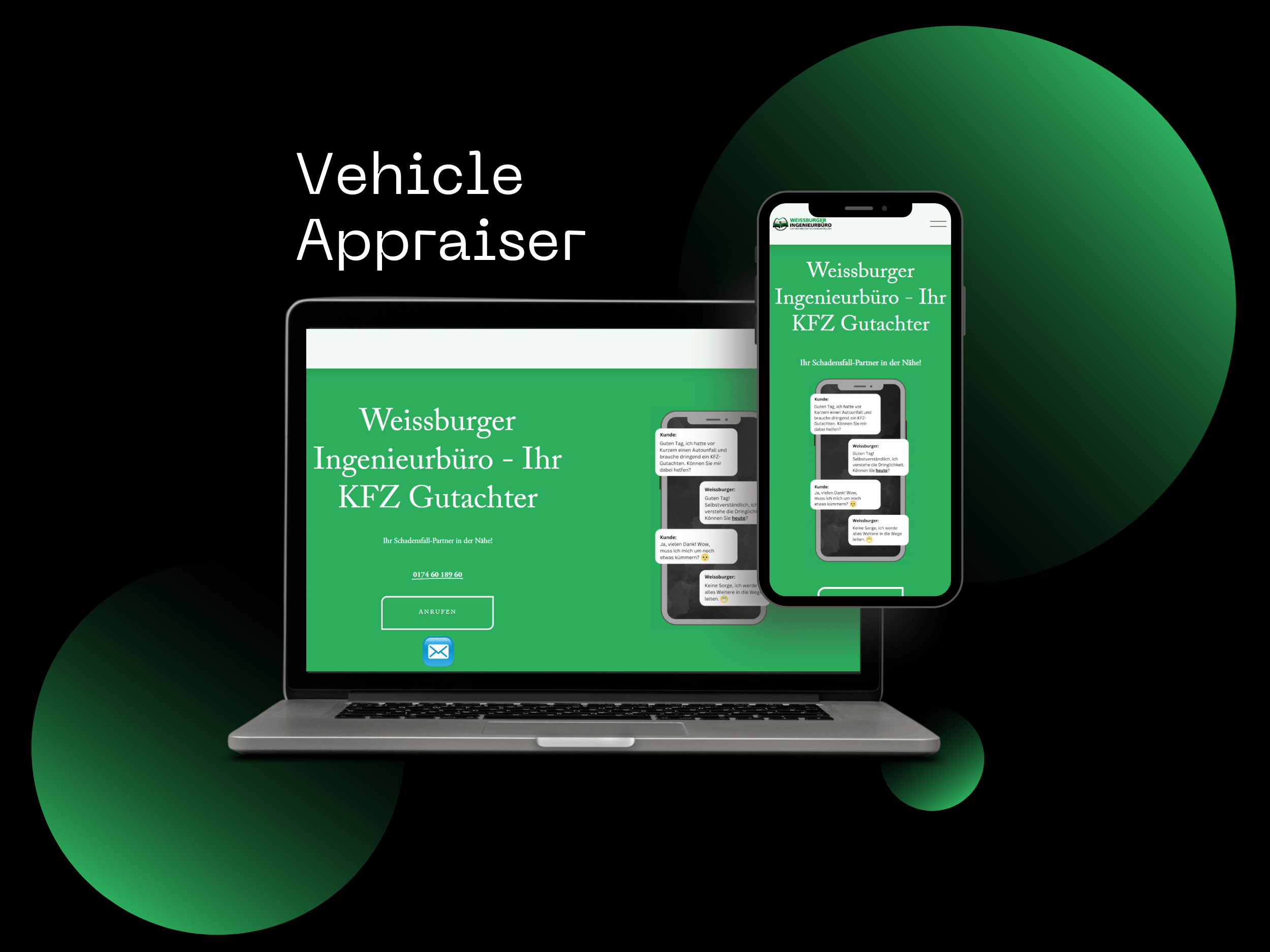 Squarespace Webdesign for  Vehicle Appraiser Mobile Responsive and desktop view.png