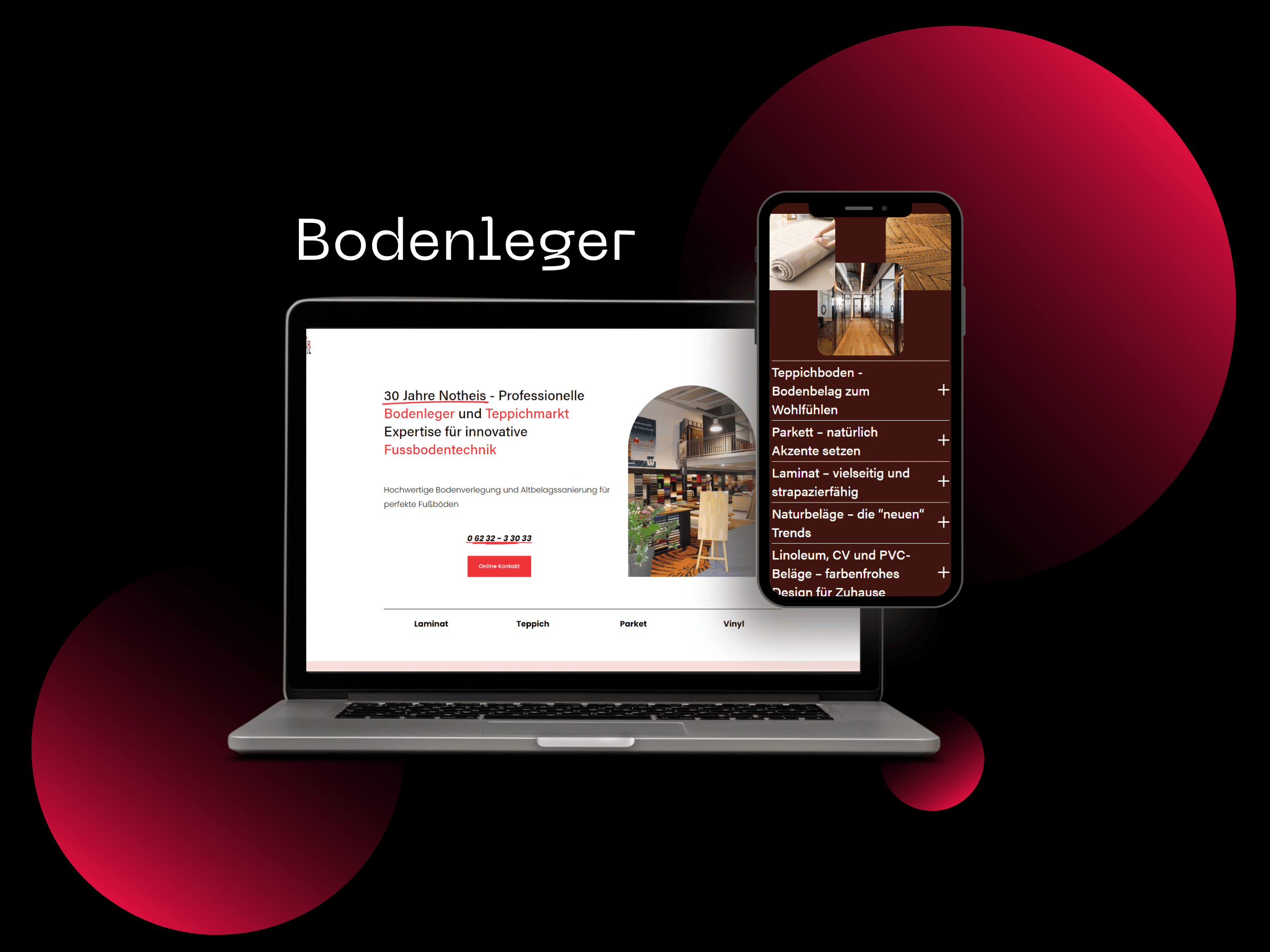 Landingpage für einen Bodenleger in Speyer erstellt.png