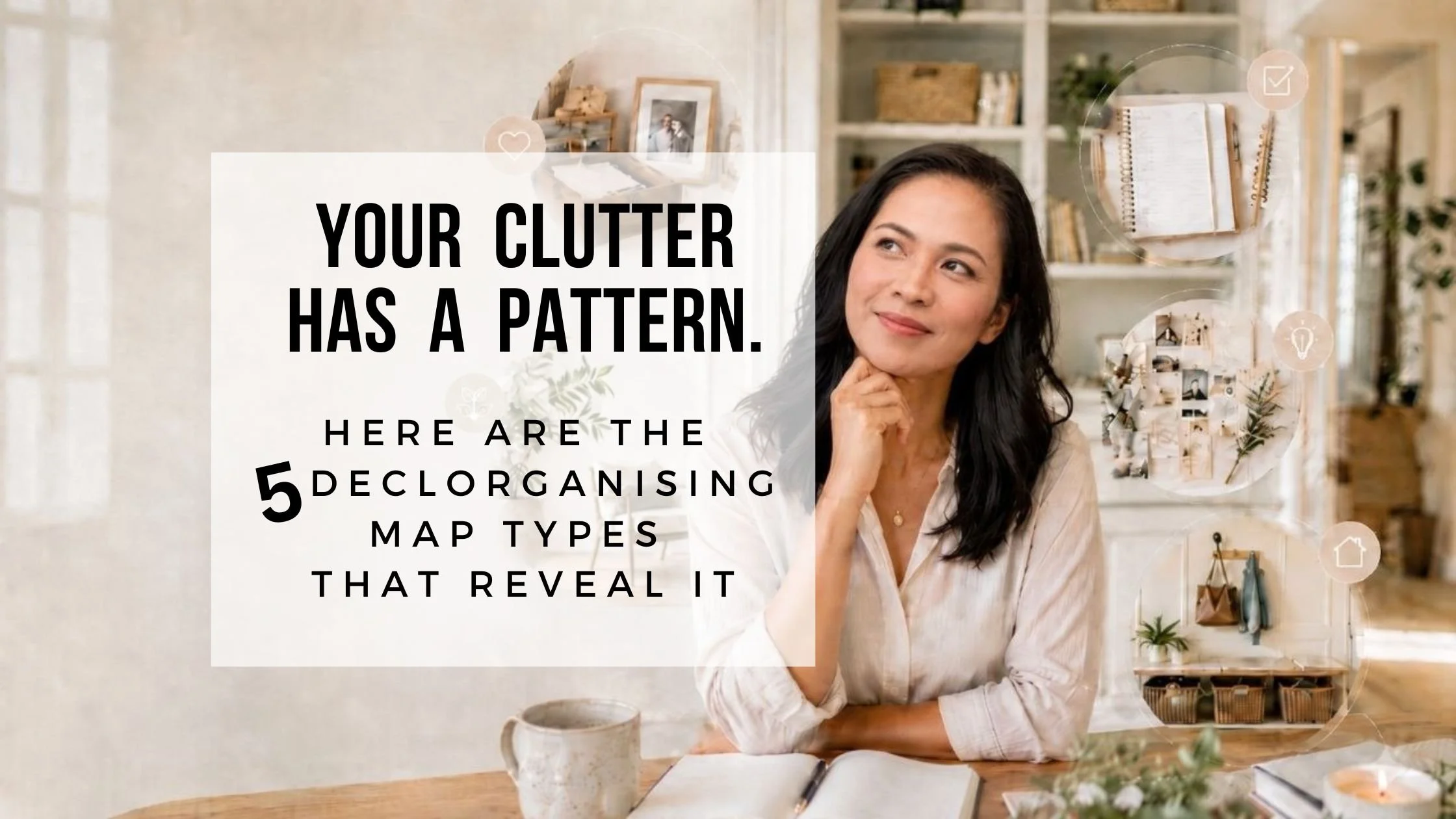 Your Clutter Has a Pattern. Here are the 5 Declorganising Map Types That Reveal It