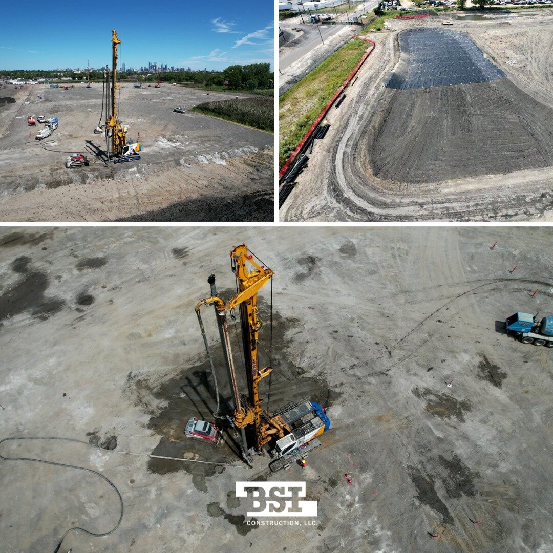 🏢 Taking a look back at the Passyunk Avenue site prior to raising the walls.  This large-scale warehouse project at BP Point Breeze is shaping up to be a game-changer in Philadelphia. 🏗️🛠️ This 485,000 SF warehouse with a clear height of 40 feet o