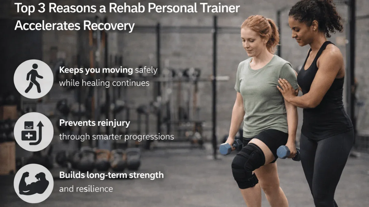 Top 3 Reasons a Rehab Personal Trainer Accelerates Recovery