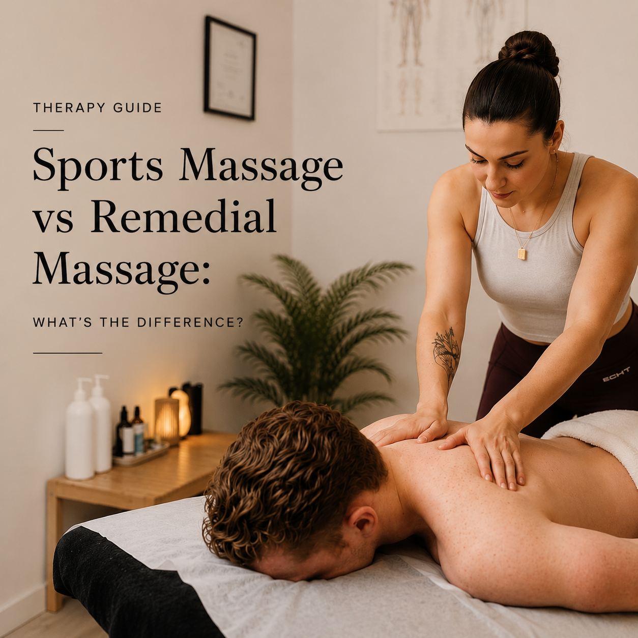 Sports Massage vs Remedial Massage: What’s the Difference?