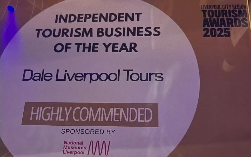 Why Dale Liverpool Tours Was Recognised at the Liverpool City Region Tourism Awards