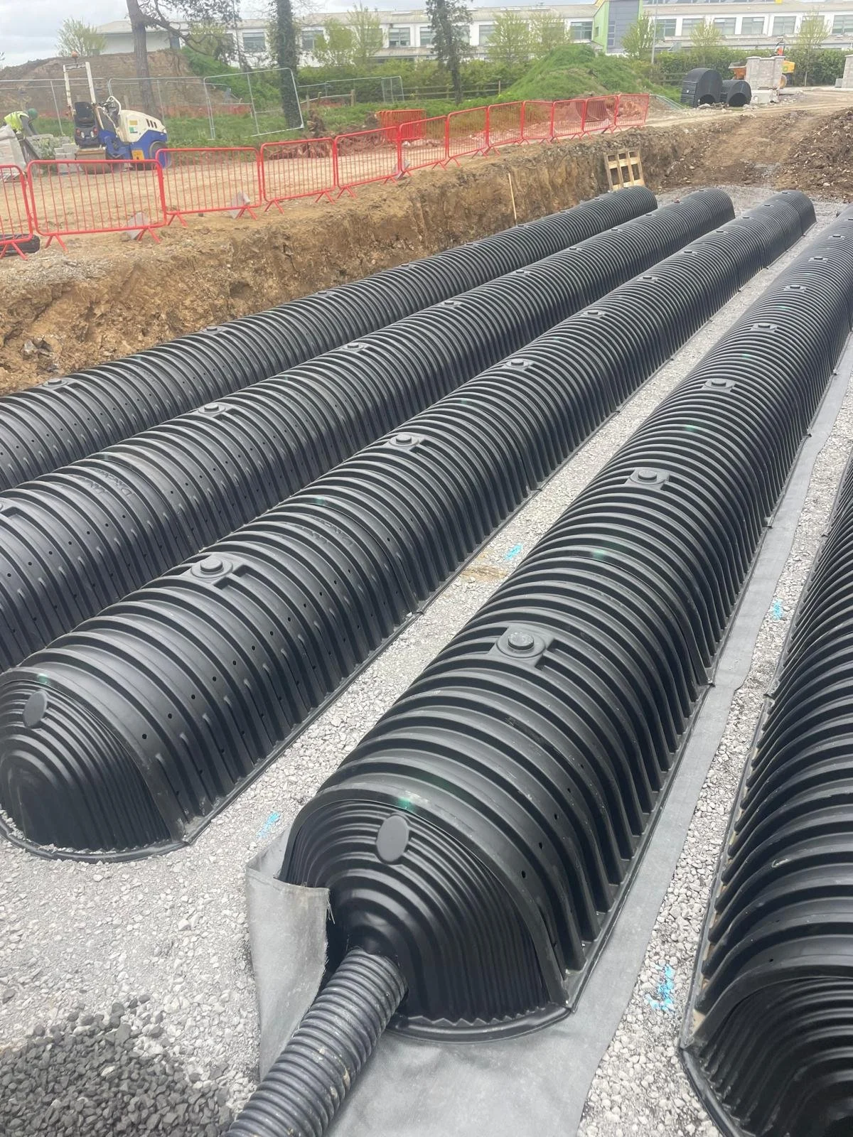 Case Study on the Installation of Drainmax Surface Water Infiltration Tank in Sports Club