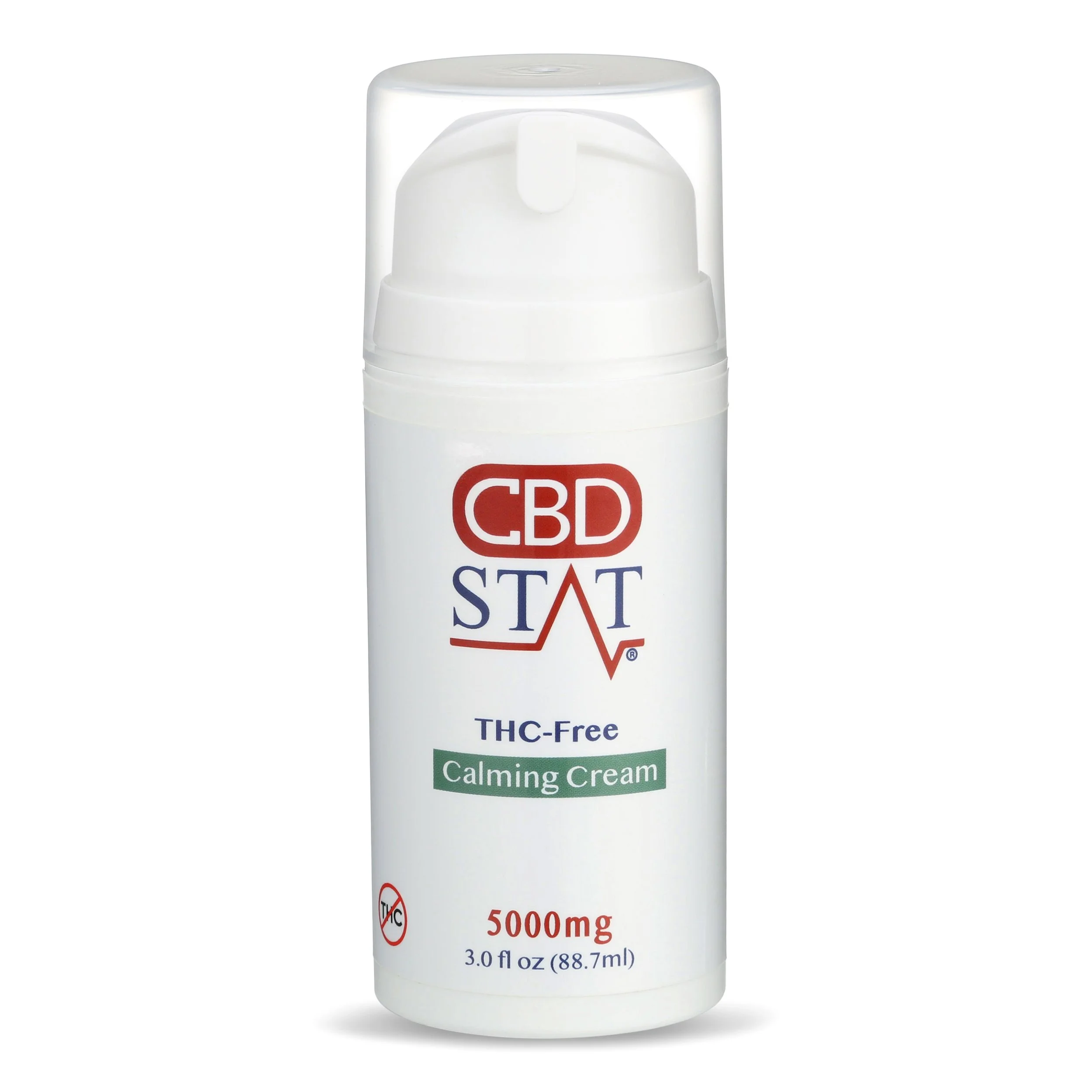 Image of a bottle of CBD Stat's Calming Cream