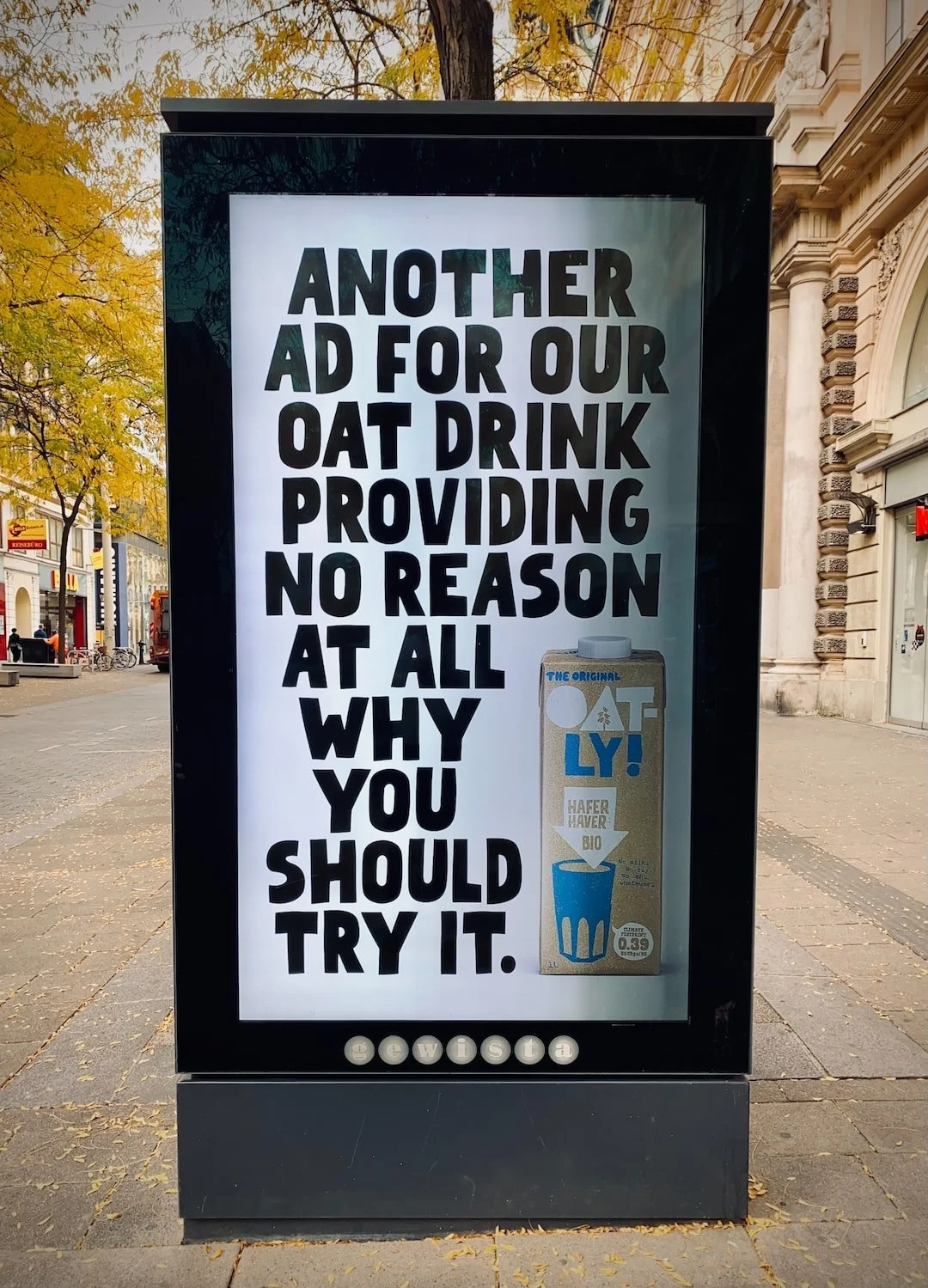 Advertising does not have to be entertainment