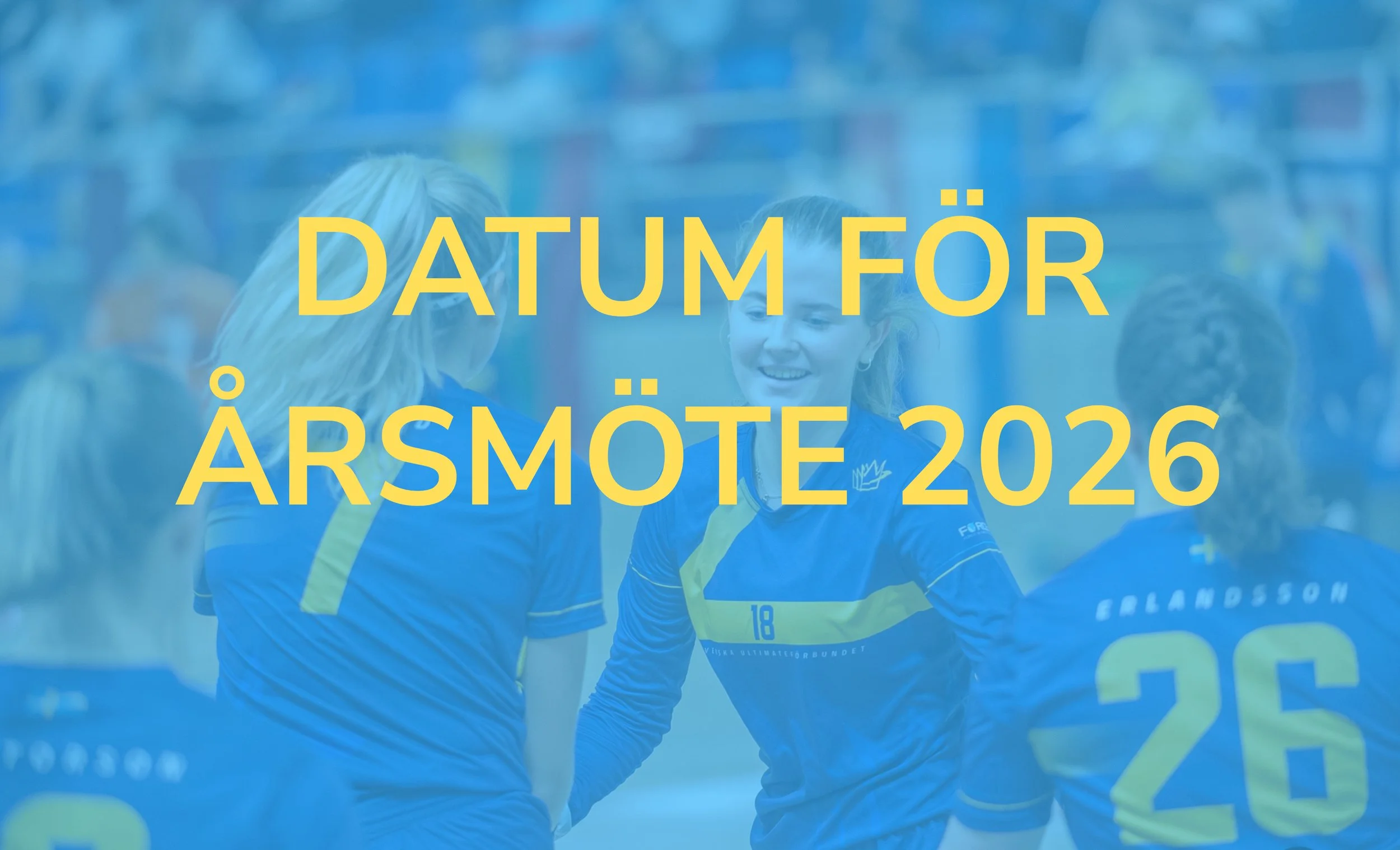 Datum för årsmöte 2026