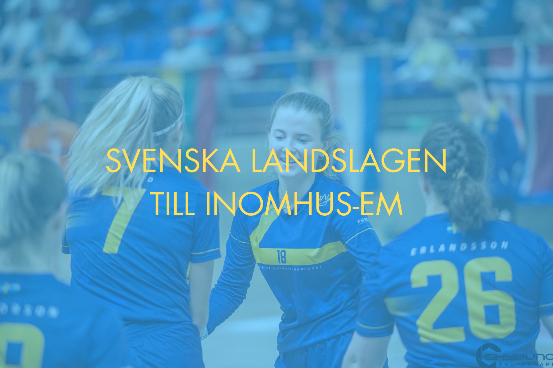 Svenska landslagen till inomhus-EM 2026