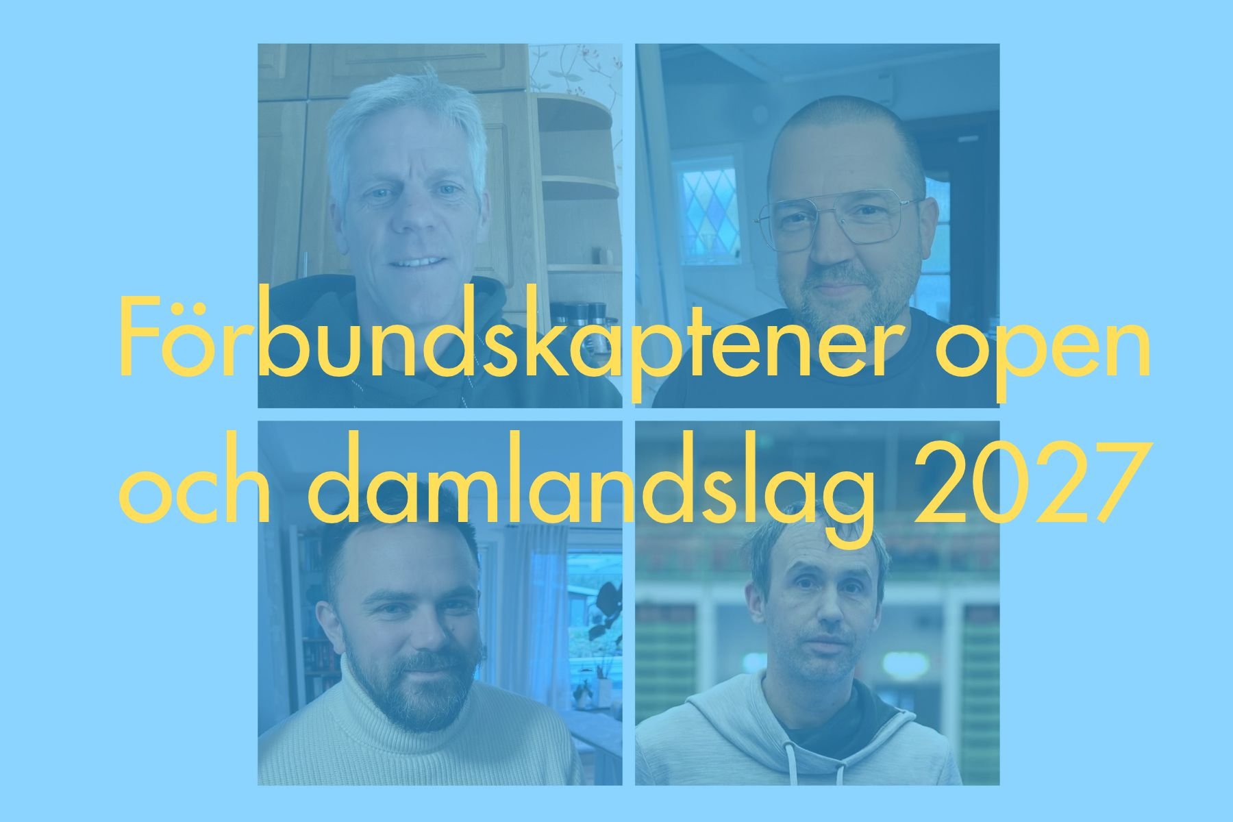 Förbundskaptener seniorlandslag 2027