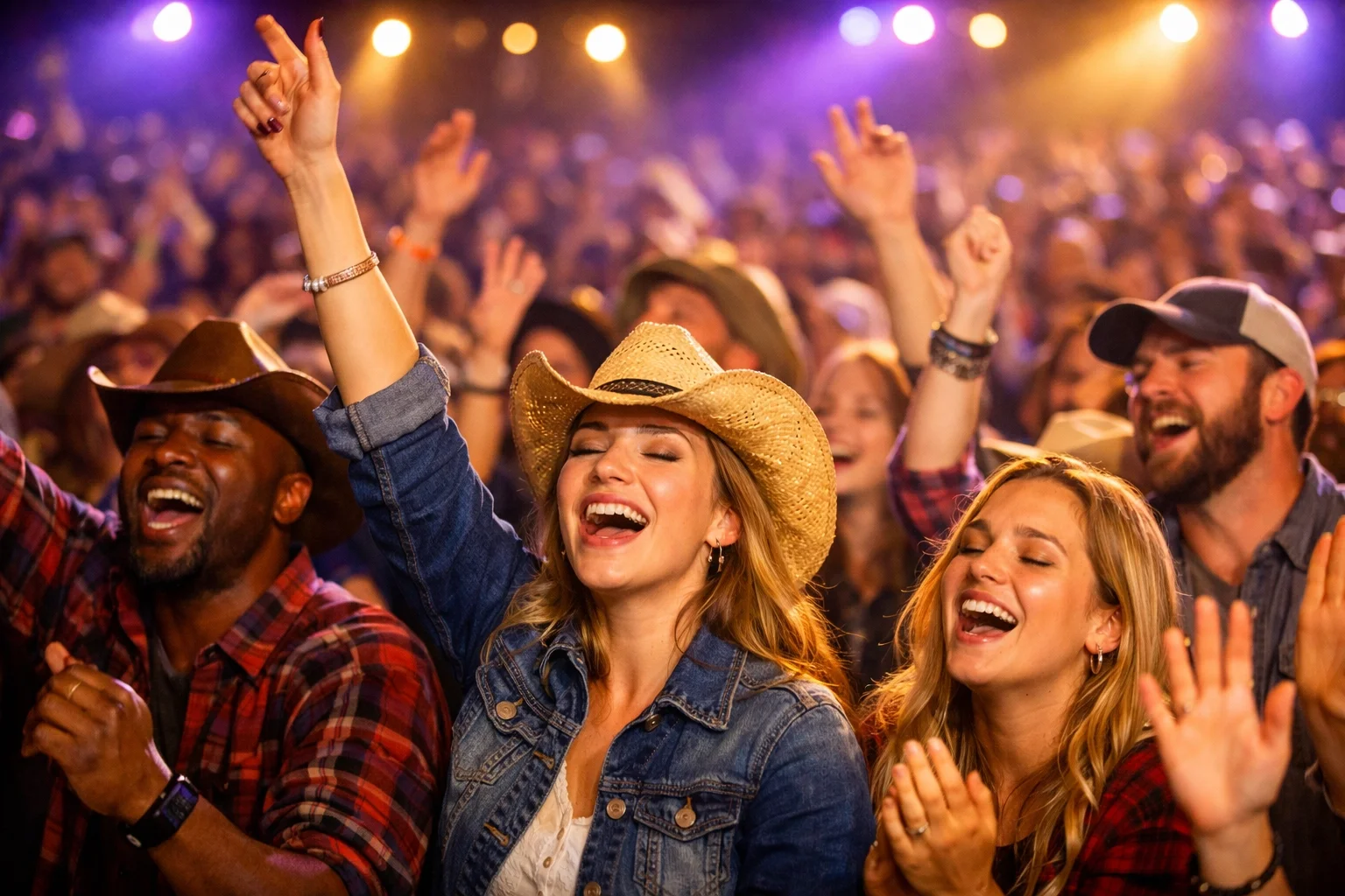 The ultimate Shania crowd