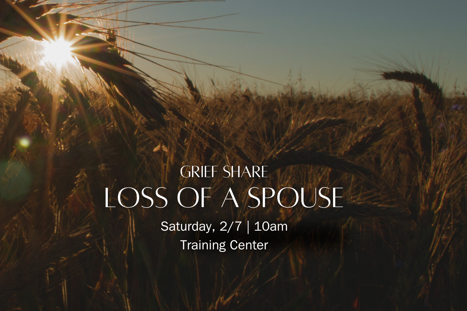 Loss of A Spouse