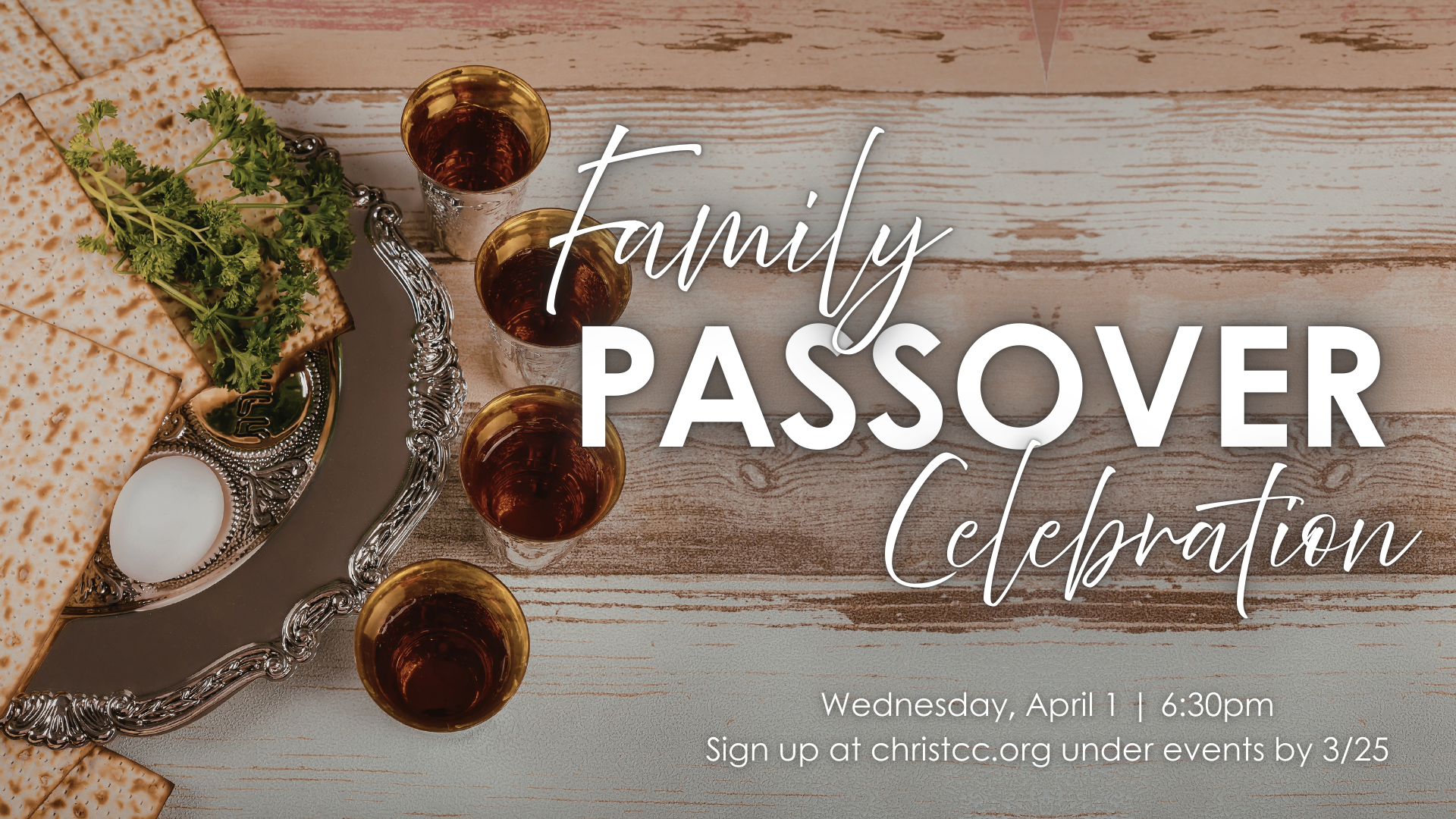 Family Passover Celebration