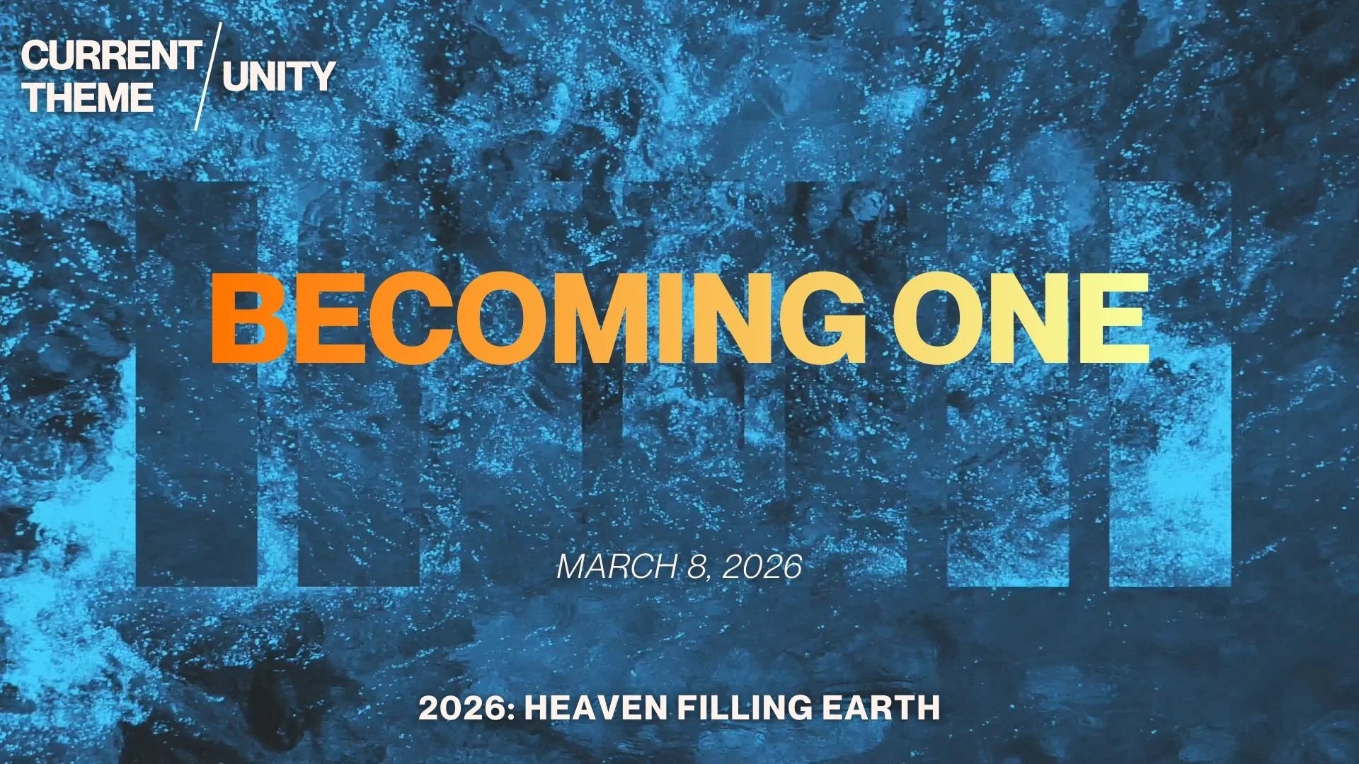 Becoming One - Pastor Tim